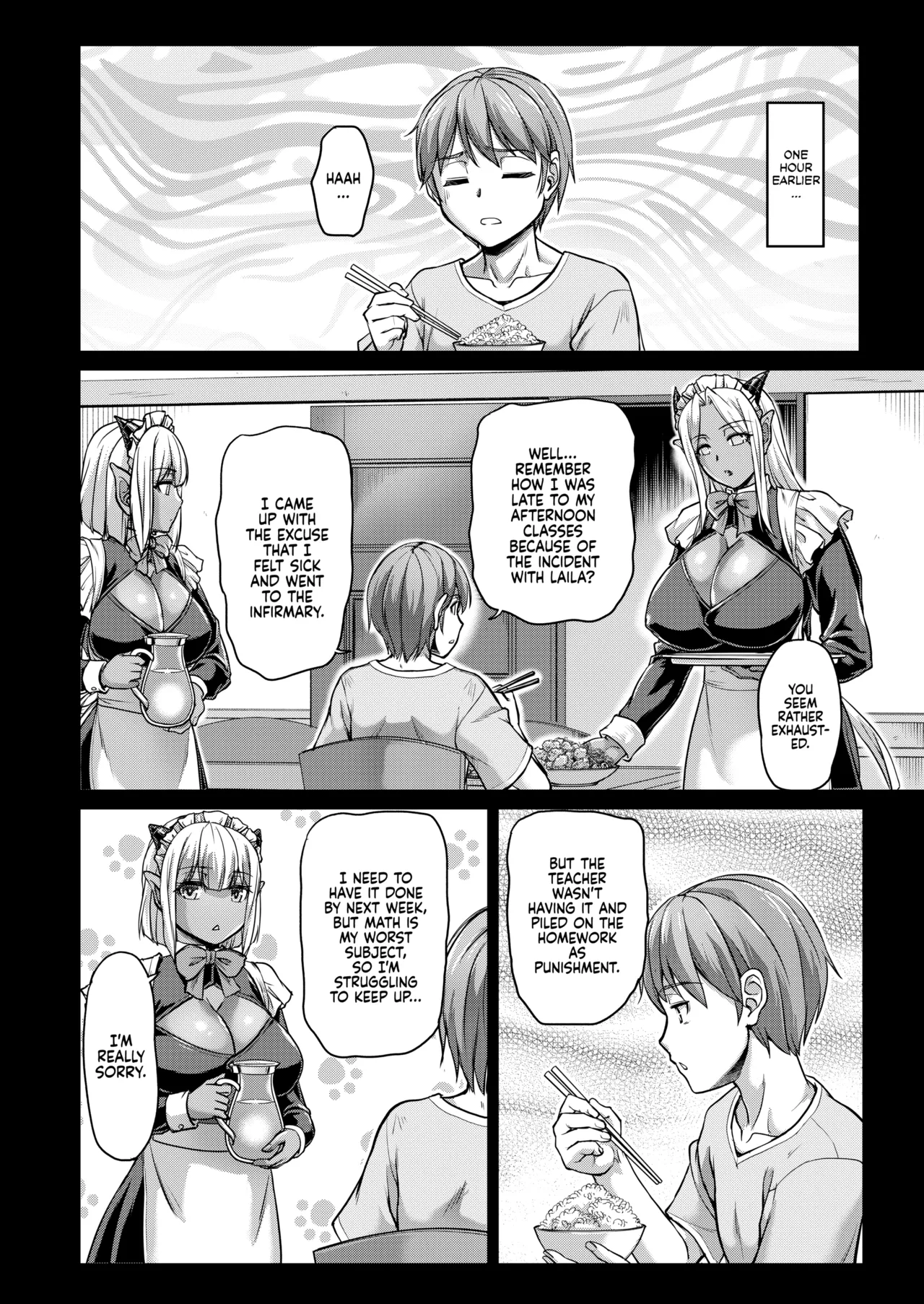 [Urase Shioji]Youjokan no Nichijou |  Daily Life at the Monster Girl Manor[English] {Full Moon} [Decensored] [Digital] Page 115