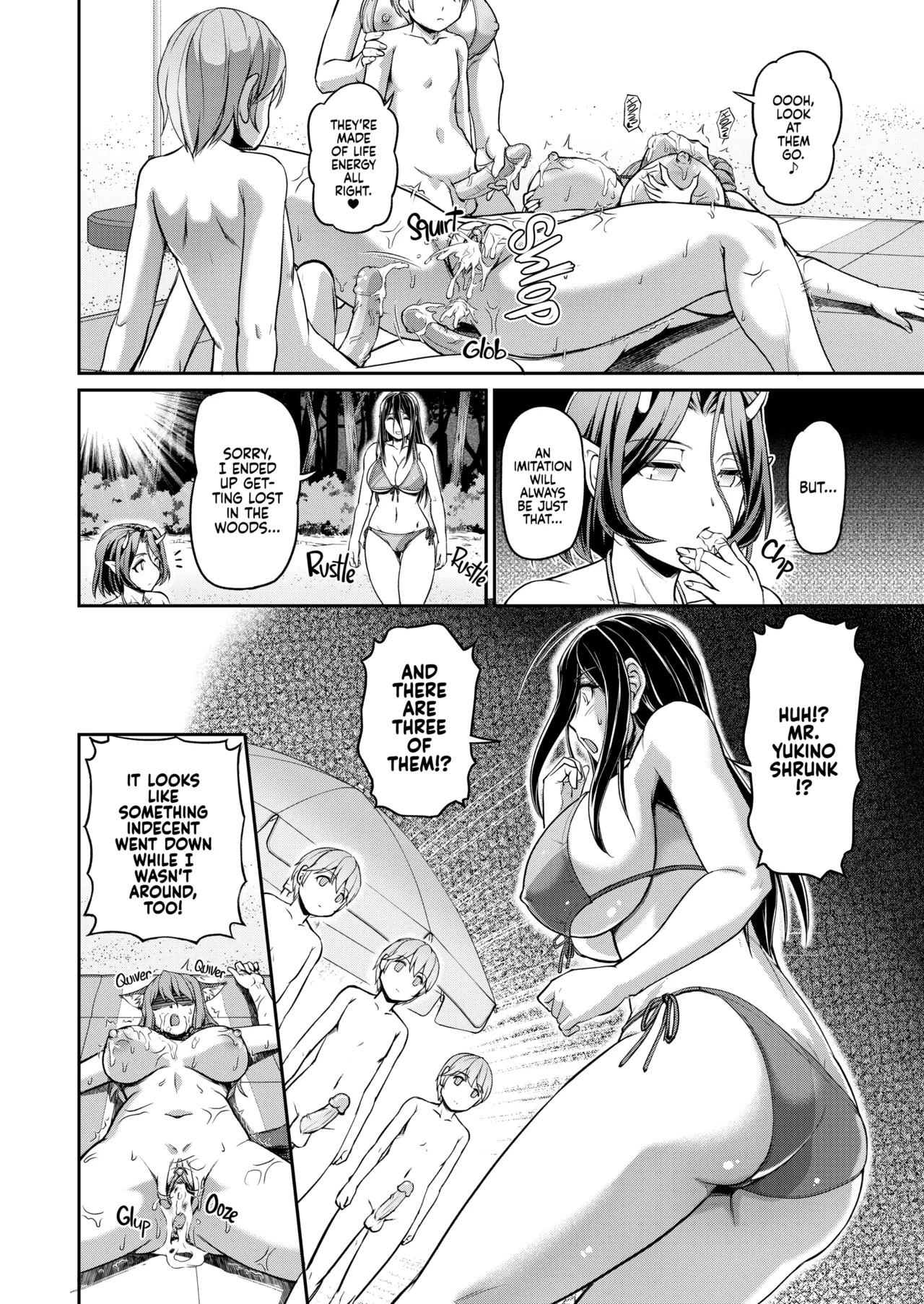 [Urase Shioji]Youjokan no Nichijou |  Daily Life at the Monster Girl Manor[English] {Full Moon} [Decensored] [Digital] Page 157
