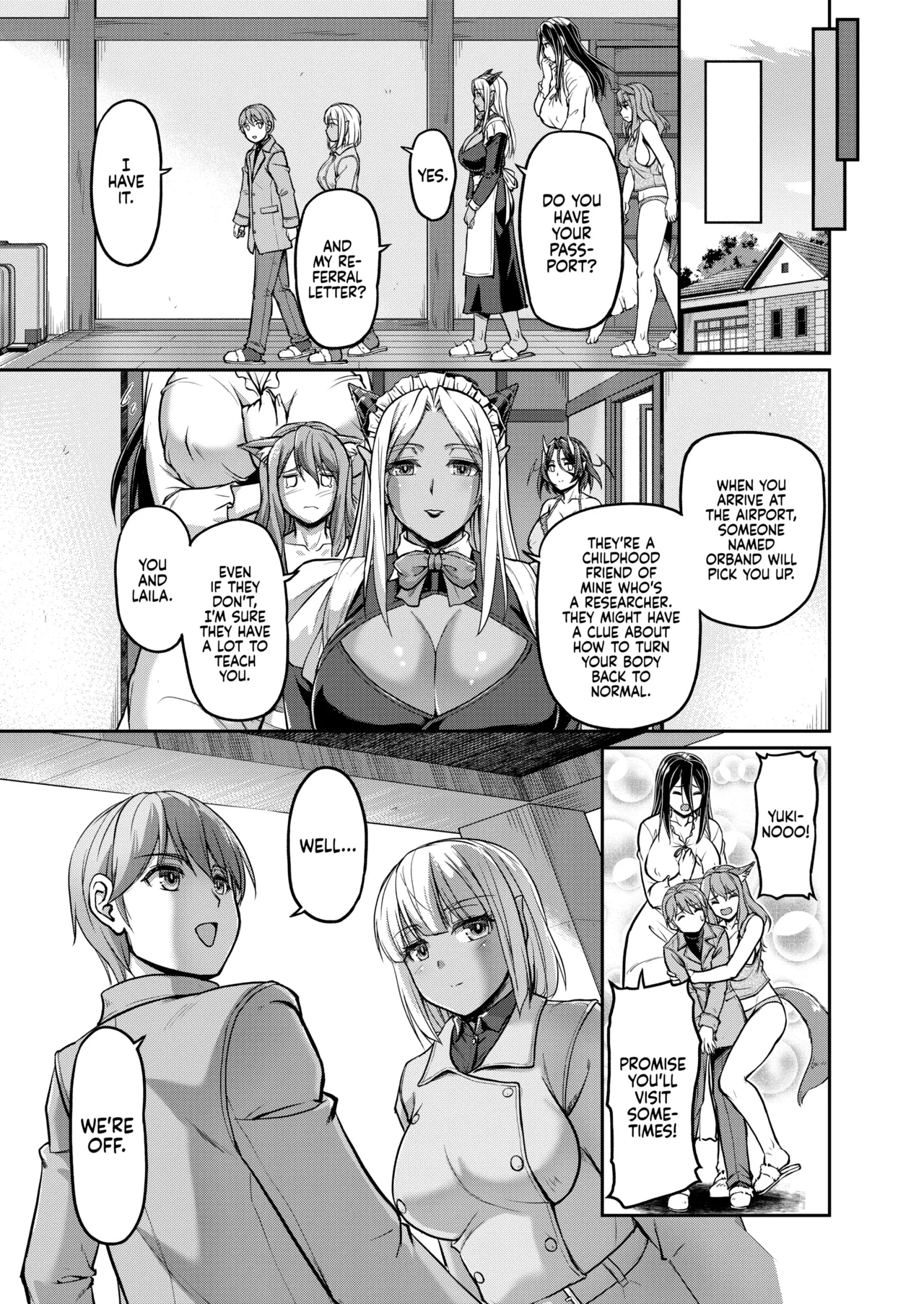 [Urase Shioji]Youjokan no Nichijou |  Daily Life at the Monster Girl Manor[English] {Full Moon} [Decensored] [Digital] Page 206