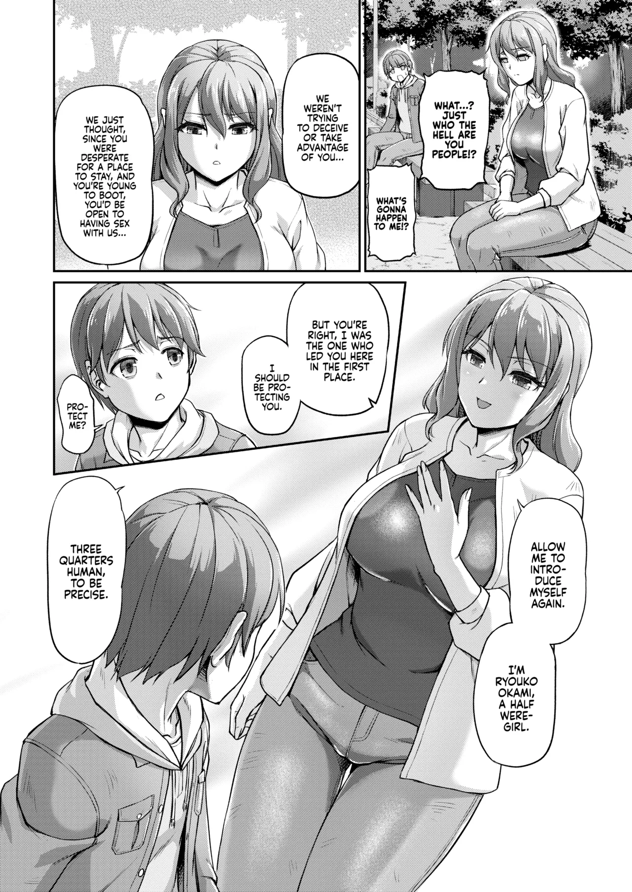 [Urase Shioji]Youjokan no Nichijou |  Daily Life at the Monster Girl Manor[English] {Full Moon} [Decensored] [Digital] Page 35