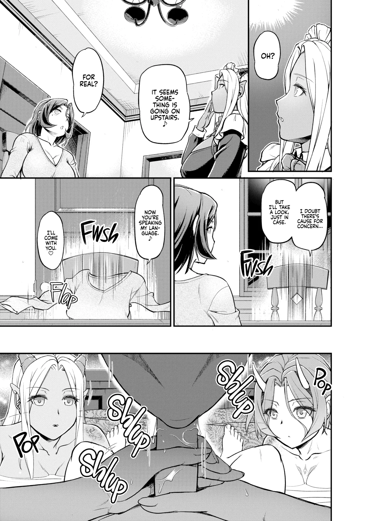 [Urase Shioji]Youjokan no Nichijou |  Daily Life at the Monster Girl Manor[English] {Full Moon} [Decensored] [Digital] Page 78