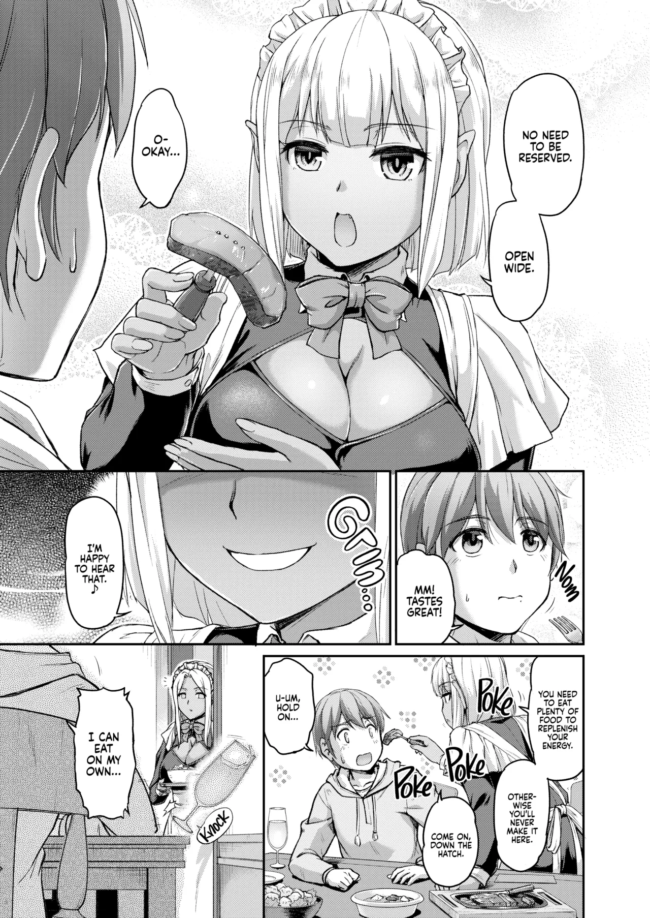 [Urase Shioji]Youjokan no Nichijou |  Daily Life at the Monster Girl Manor[English] {Full Moon} [Decensored] [Digital] Page 8