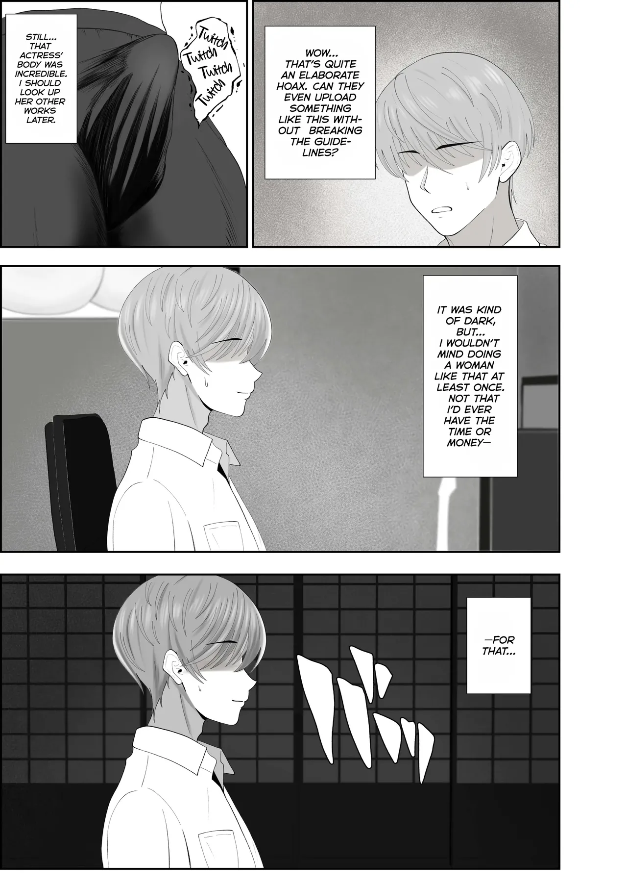 [Seijin 14-sai (Sankaku Noel)]Su Kuu Ai ~ Mugon Muhyoujou Bakunyuu Kyojiri no Yuurei Niji ~Itto Mitsume Rarenagara pisuton-goto ni Zetchou Saserare-kotsu no Zui made Aisa Reru Hanashi[English] [MuraMura] Page 5