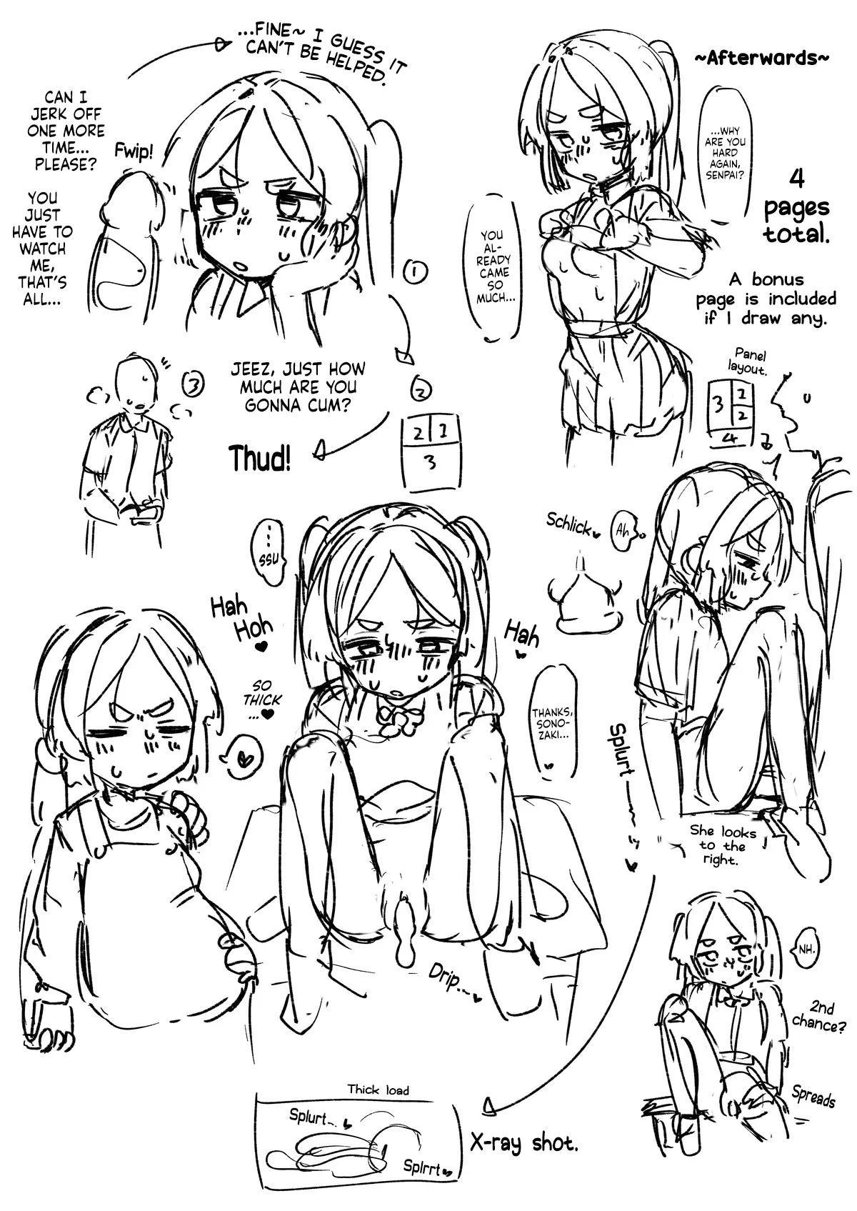 [Dobepopon]○Shori Gakari-chan | Sexual Relief-chan[English] [NudeSalad] Page 20