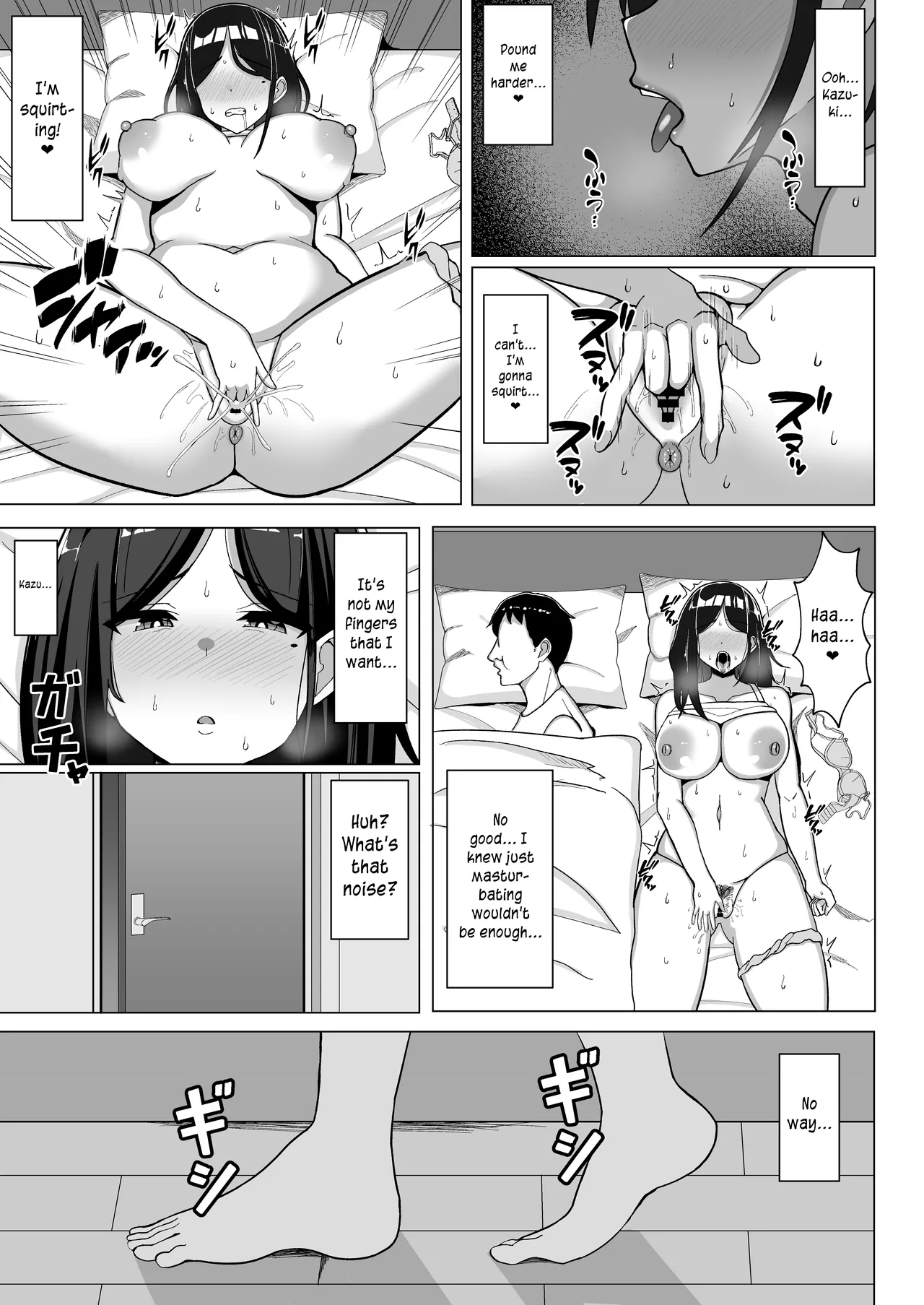 [Mustard Teikoku (Europia)]Kaa-chan to Sex Shinai to Derarenai Heya 2 ~Kuchiurusai Haha to Hankouki no Ore~  | Trapped in a room until we've had enough sex, part 2 ~My annoying mother and me, in my rebellious phase~[English] [joobuspaidatr] Page 50