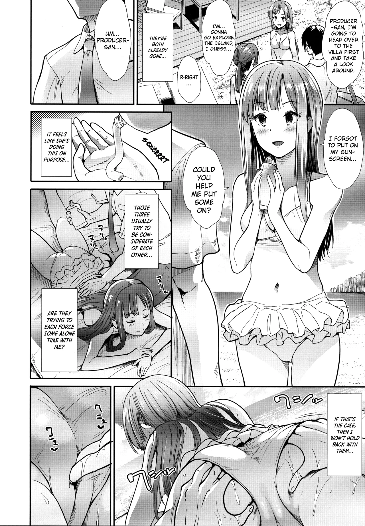 (C92) [Takemasaya (Takemasa Takeshi)]Seiso Sannin Musume Tokonatsu Rakuen(THE IDOLM@STER CINDERELLA GIRLS) [English] [12 Translations] Page 3