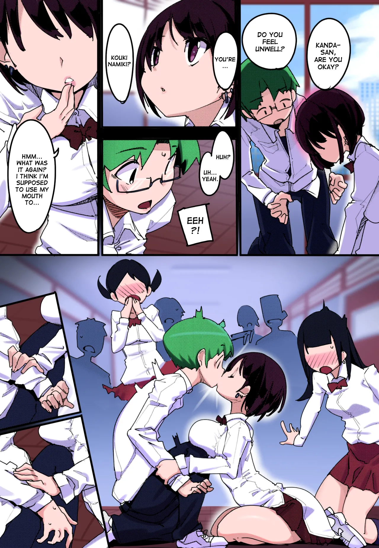 [Potato Salad (Kurisu)]Popuni Kei Joshi Panic! Vol. 7[English] [desudesu] [Colorized] [Digital] Page 9