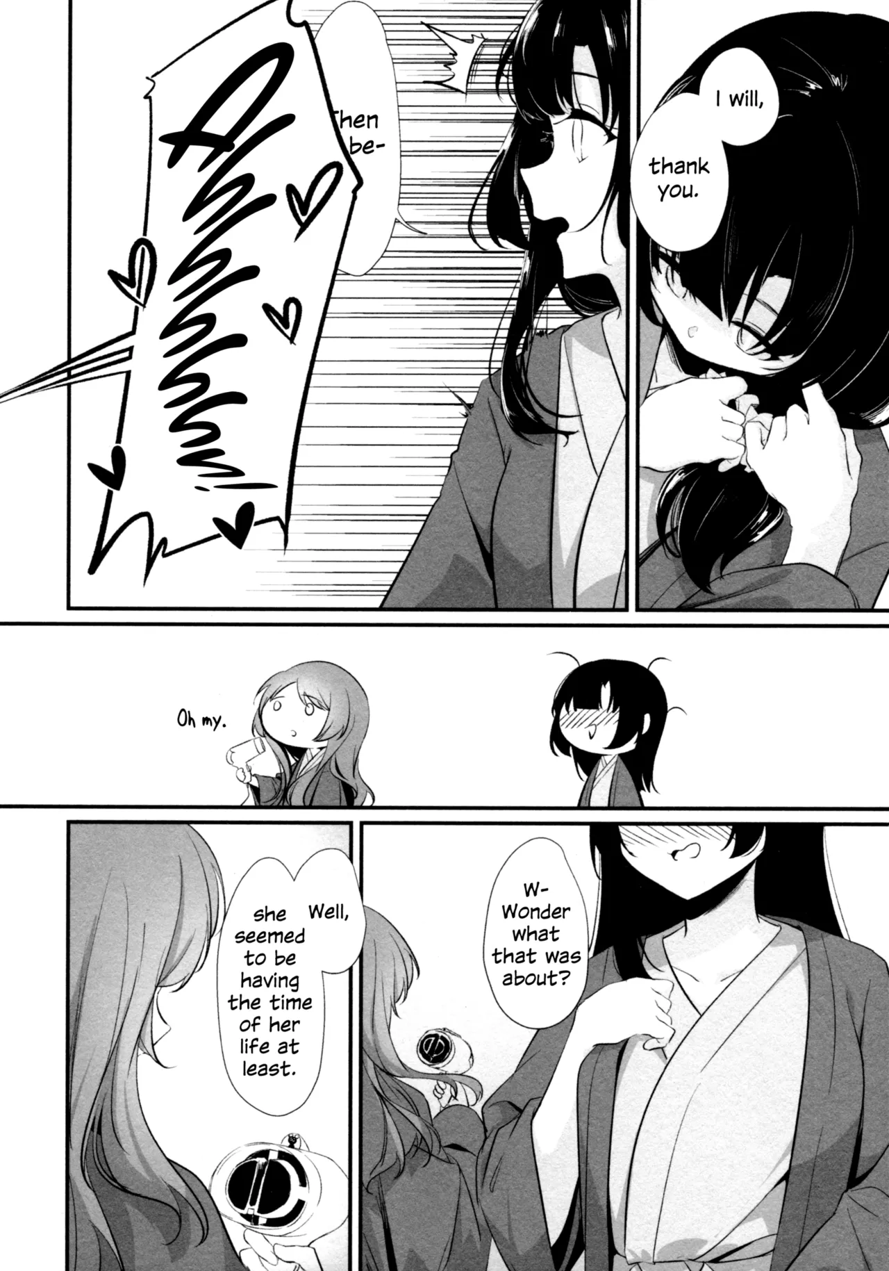 (Hikiau Unmei 5th) [Taipeijin (Mushihara)]Oshidori | Lovebirds(Assault Lily) [English] Page 7