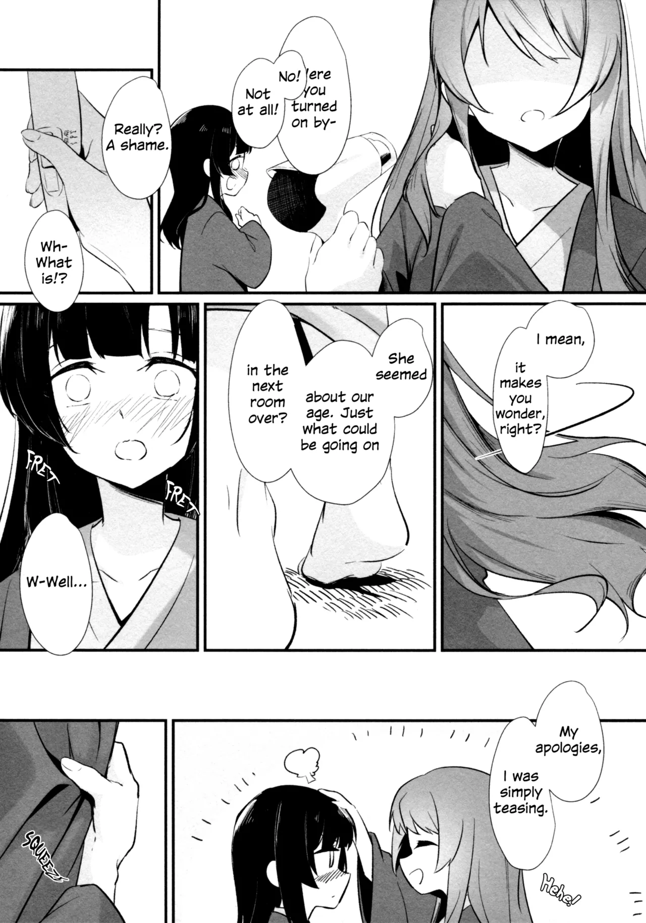 (Hikiau Unmei 5th) [Taipeijin (Mushihara)]Oshidori | Lovebirds(Assault Lily) [English] Page 8