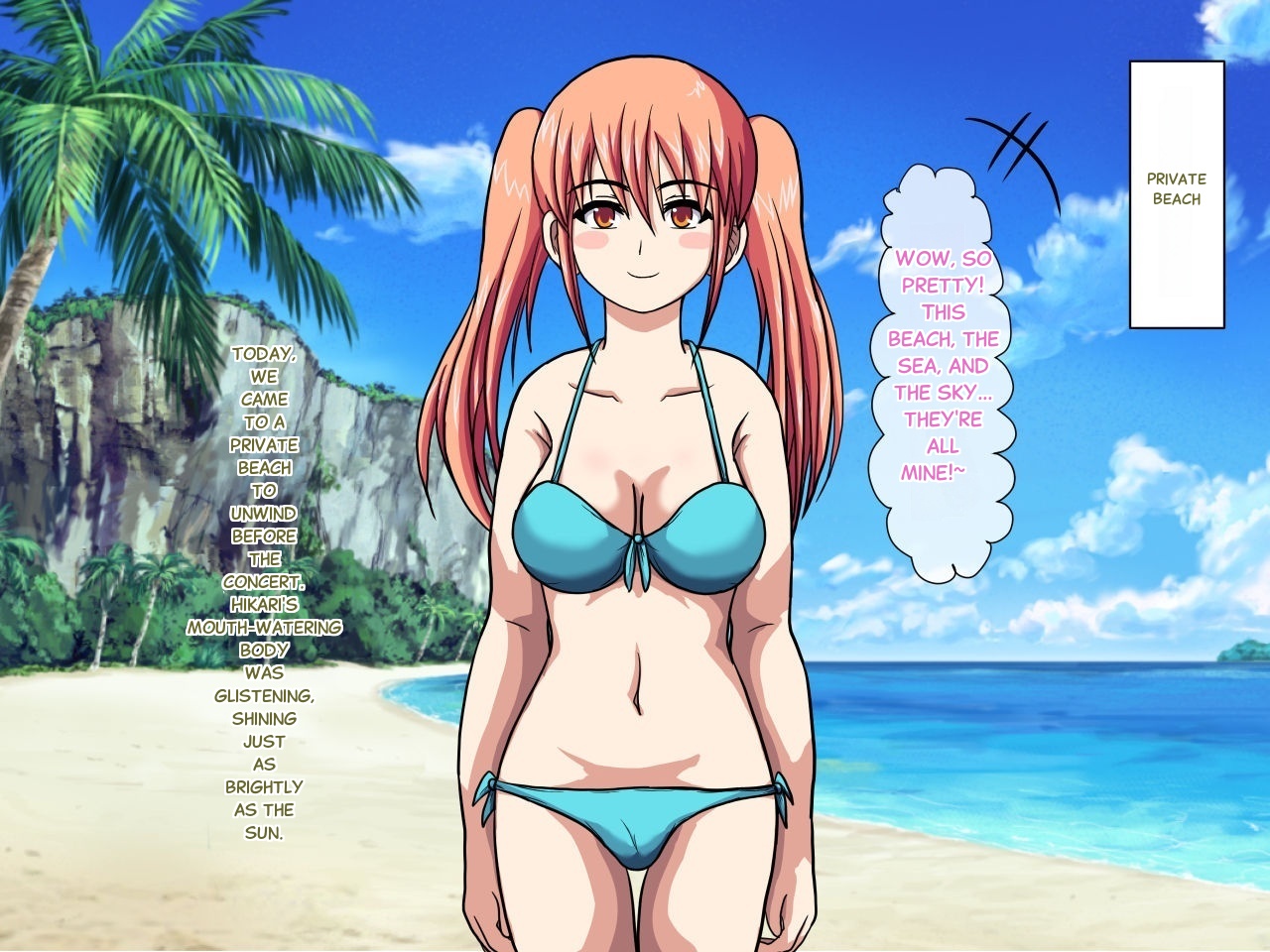 [Robo Ittetsu]Hypnosis Camera ~ Shooting a Sex PV with a Top Idol on a Southern Island Page 33