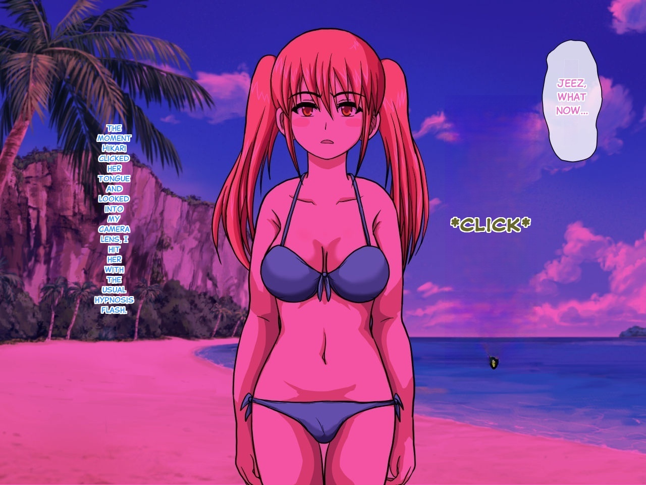 [Robo Ittetsu]Hypnosis Camera ~ Shooting a Sex PV with a Top Idol on a Southern Island Page 35
