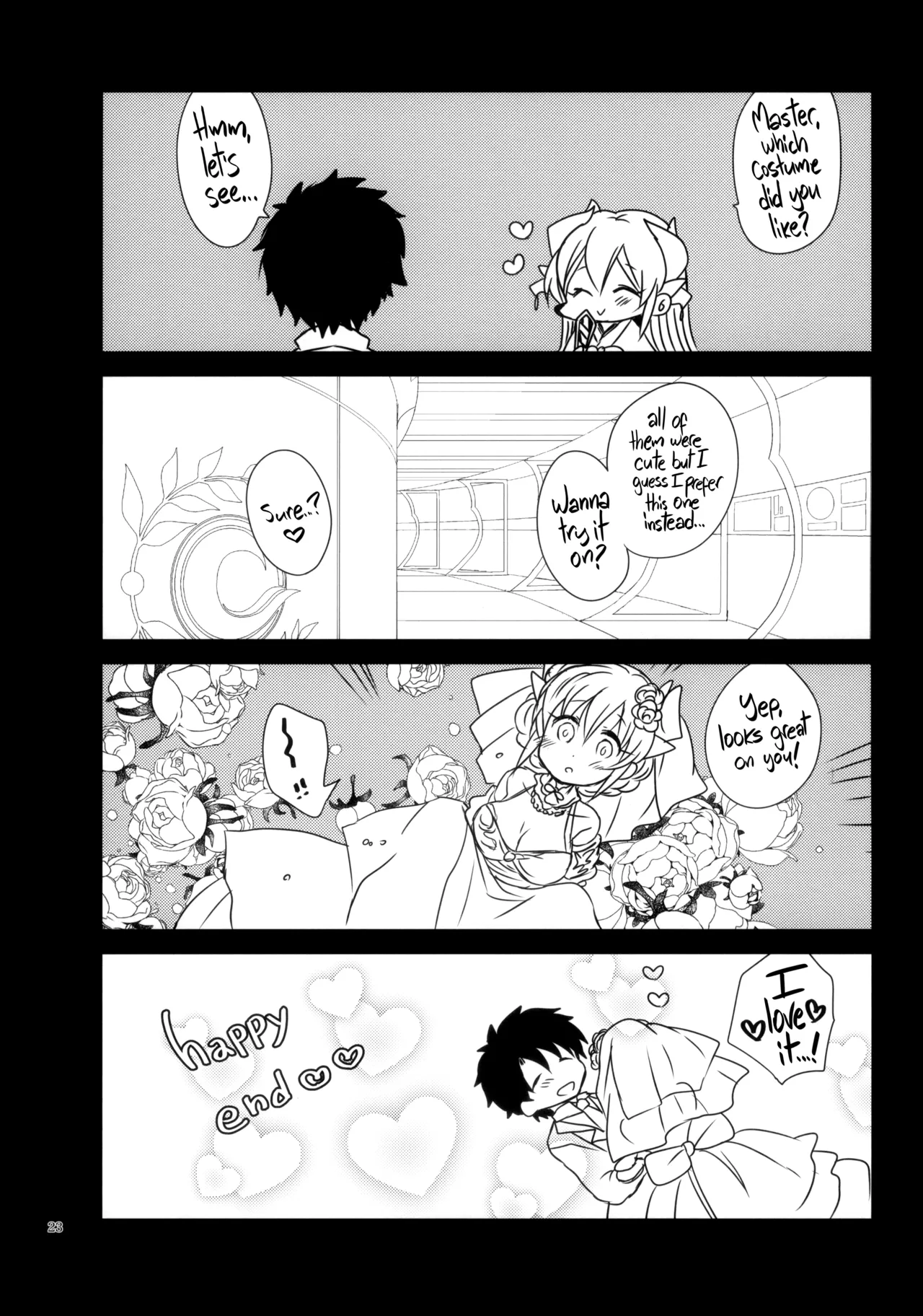 (C93) [Mamedaifukuya (Mameko)]Kosupure Kiyo hiーto | Cosplay Kiyohii(Fate/Grand Order) [English] [Black Grimoires] Page 23