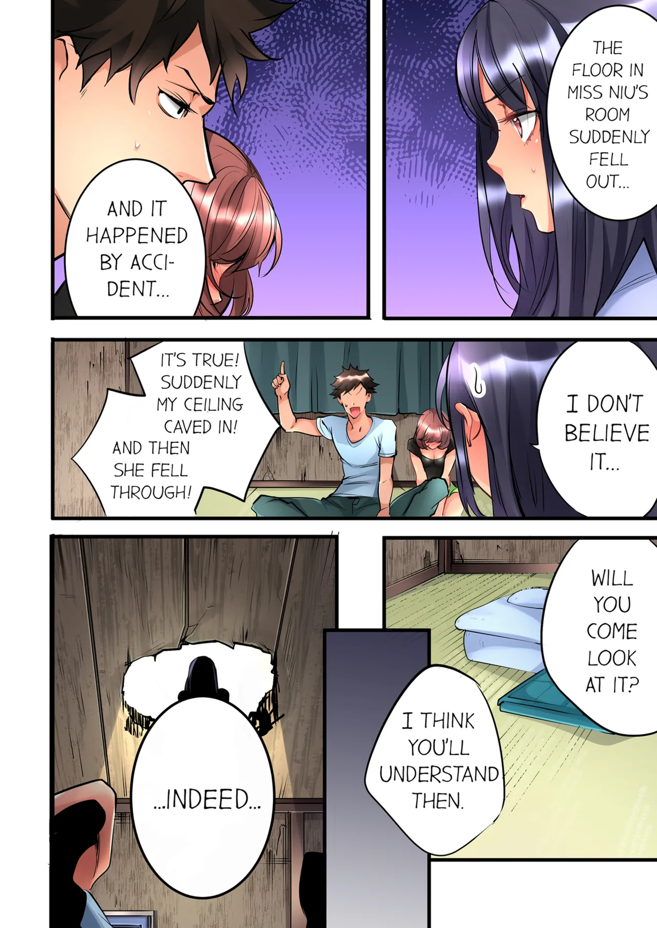 [Hatokonro]Onnanoko ga Ochita Saki wa, Ore no Musuko no Sakippo deshita | What She Fell On Was the Tip of My Dick Vol. 1[English] [Decensored] [Ongoing] Page 20