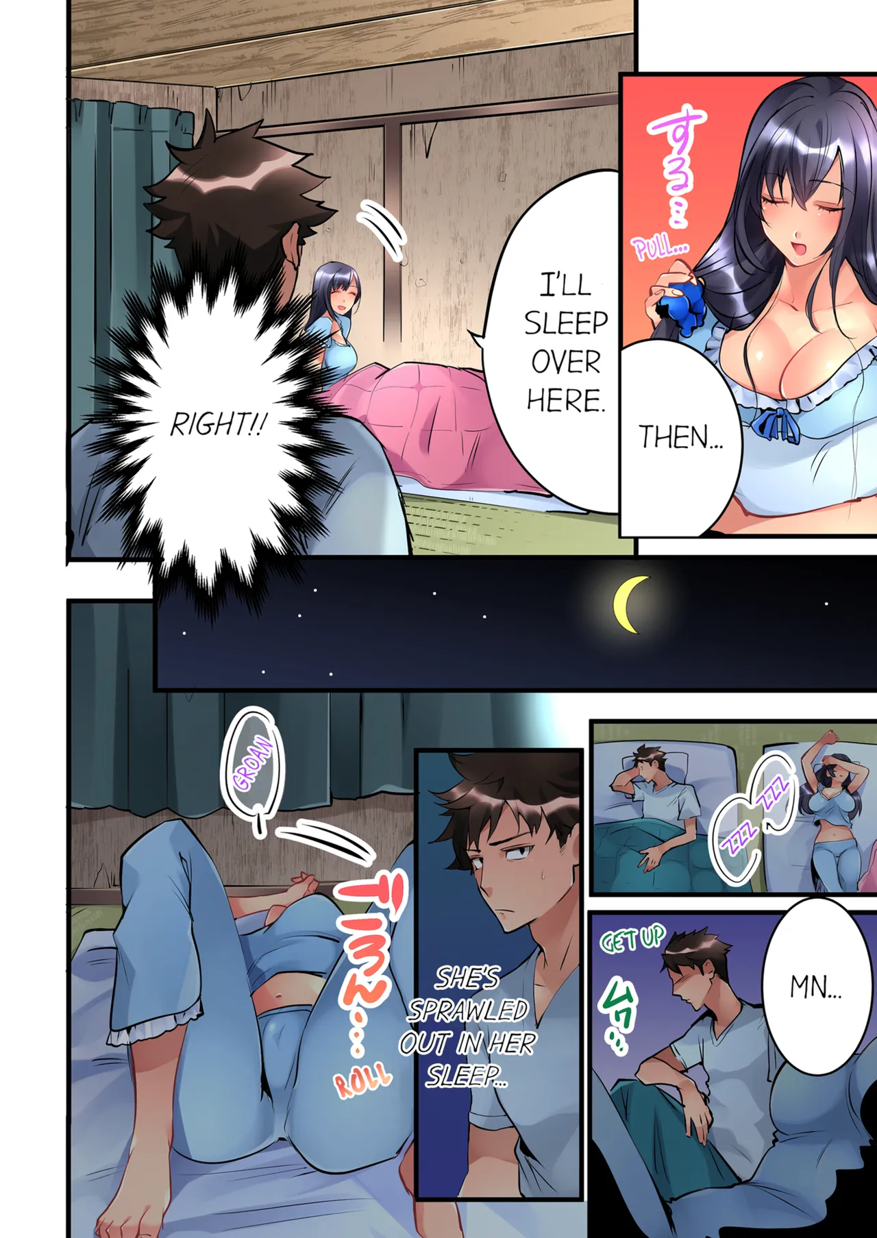 [Hatokonro]Onnanoko ga Ochita Saki wa, Ore no Musuko no Sakippo deshita | What She Fell On Was the Tip of My Dick Vol. 1[English] [Decensored] [Ongoing] Page 24