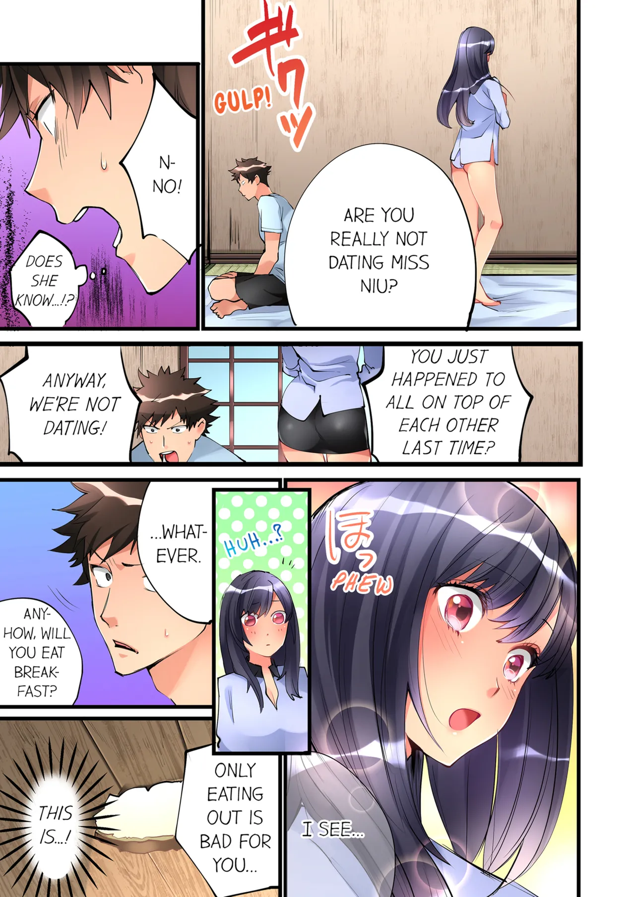 [Hatokonro]Onnanoko ga Ochita Saki wa, Ore no Musuko no Sakippo deshita | What She Fell On Was the Tip of My Dick Vol. 1[English] [Decensored] [Ongoing] Page 49