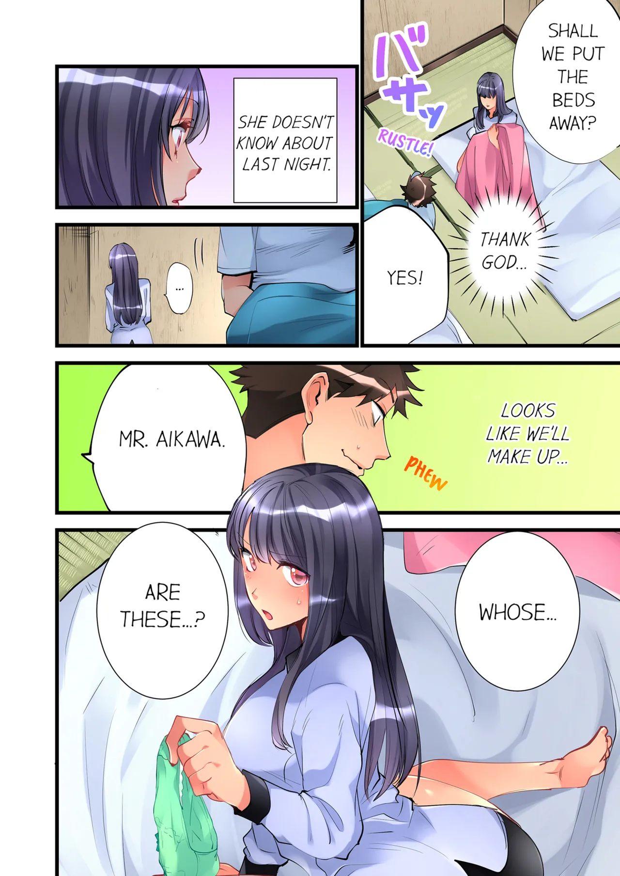 [Hatokonro]Onnanoko ga Ochita Saki wa, Ore no Musuko no Sakippo deshita | What She Fell On Was the Tip of My Dick Vol. 1[English] [Decensored] [Ongoing] Page 50