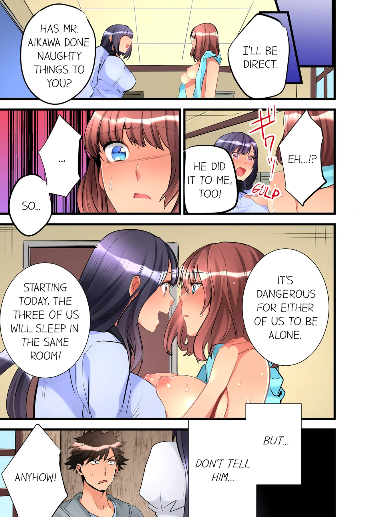 [Hatokonro]Onnanoko ga Ochita Saki wa, Ore no Musuko no Sakippo deshita | What She Fell On Was the Tip of My Dick Vol. 1[English] [Decensored] [Ongoing] Page 71