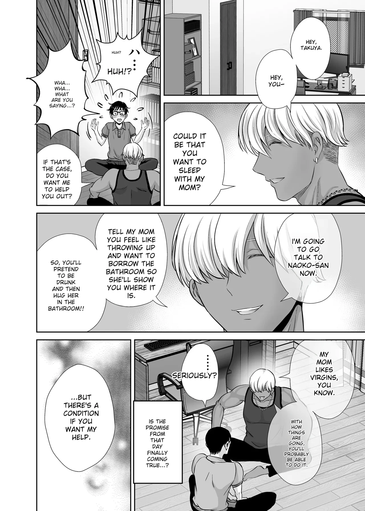 [Melon no Hoshiboshi (Hoshiduki Melon)]Haha Swapping 1 Zenpen | Mother Swapping 1: Part 1[English] [Digital] [Digital] Page 12