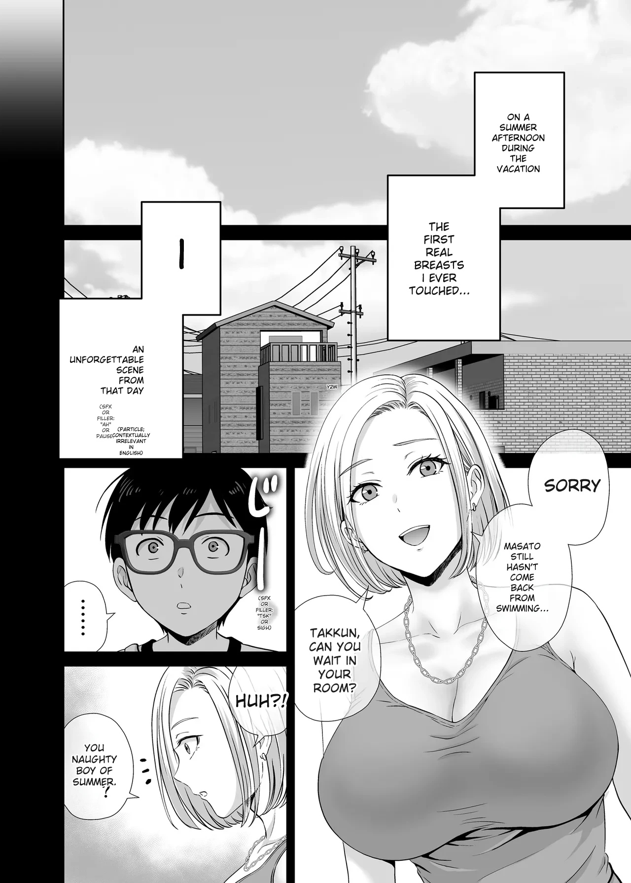 [Melon no Hoshiboshi (Hoshiduki Melon)]Haha Swapping 1 Zenpen | Mother Swapping 1: Part 1[English] [Digital] [Digital] Page 4