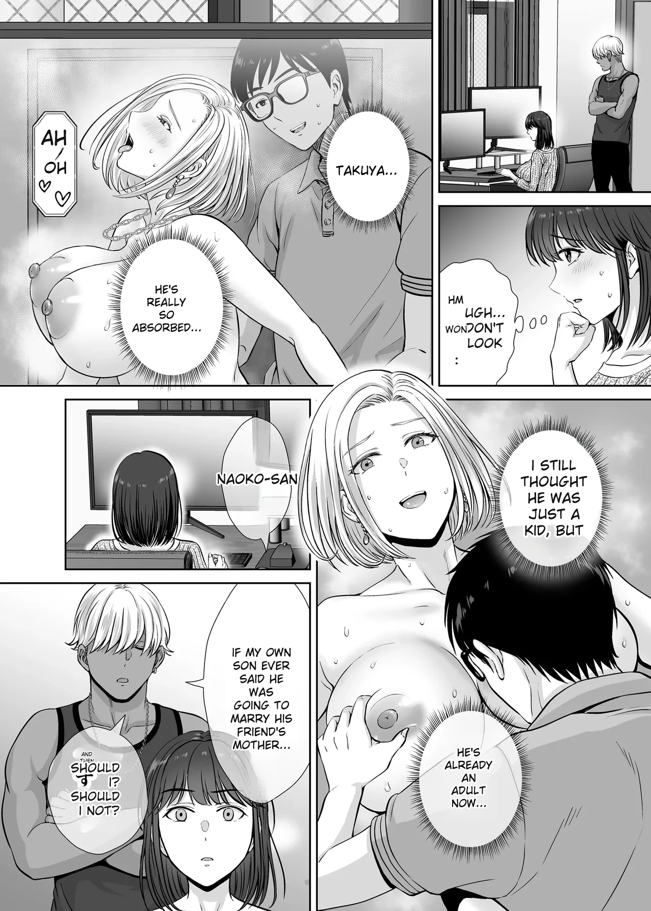 [Melon no Hoshiboshi (Hoshiduki Melon)]Haha Swapping 1 Zenpen | Mother Swapping 1: Part 1[English] [Digital] [Digital] Page 48