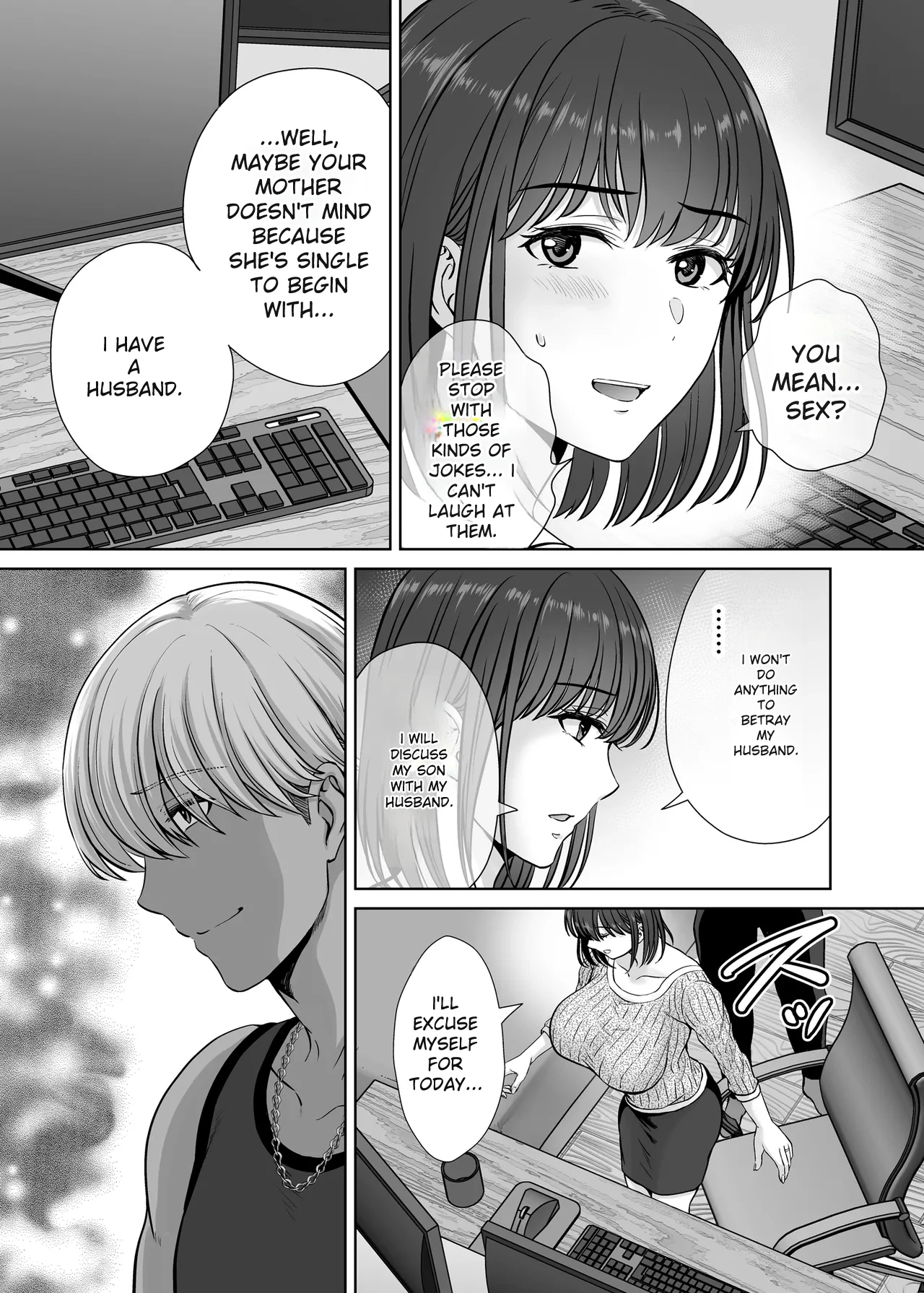 [Melon no Hoshiboshi (Hoshiduki Melon)]Haha Swapping 1 Zenpen | Mother Swapping 1: Part 1[English] [Digital] [Digital] Page 51