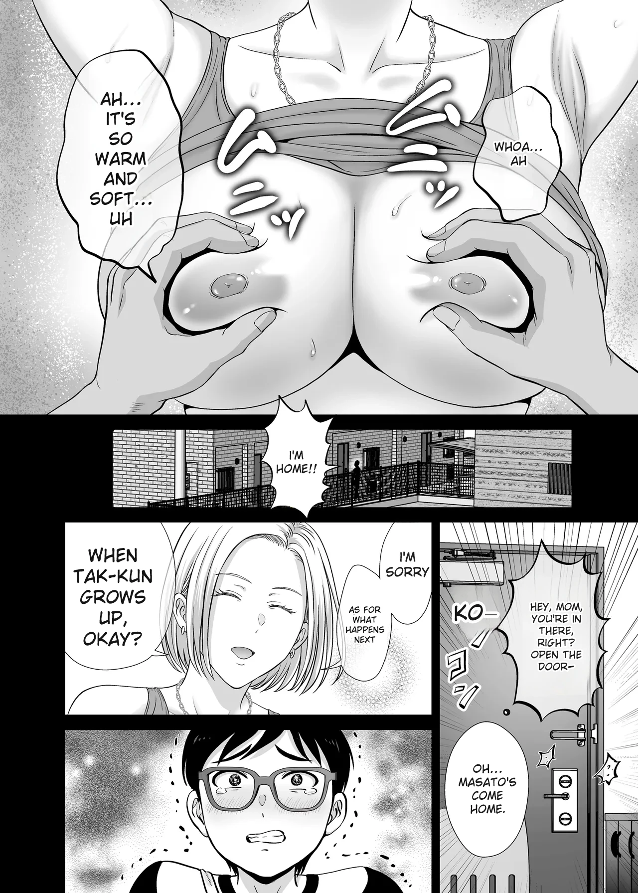 [Melon no Hoshiboshi (Hoshiduki Melon)]Haha Swapping 1 Zenpen | Mother Swapping 1: Part 1[English] [Digital] [Digital] Page 6