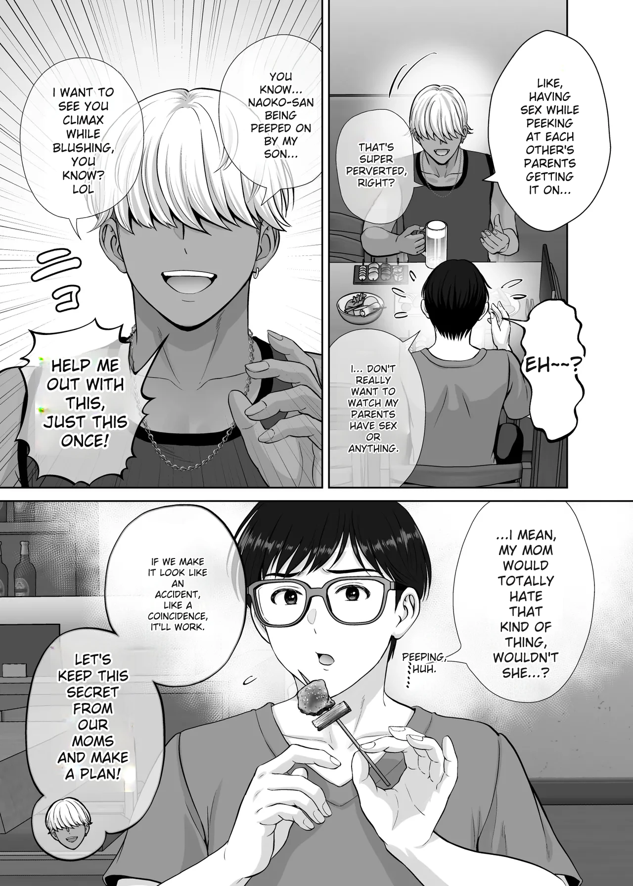 [Melon no Hoshiboshi (Hoshiduki Melon)]Haha Swapping 2 | Mother Swapping 2[English] [Digital] Page 116