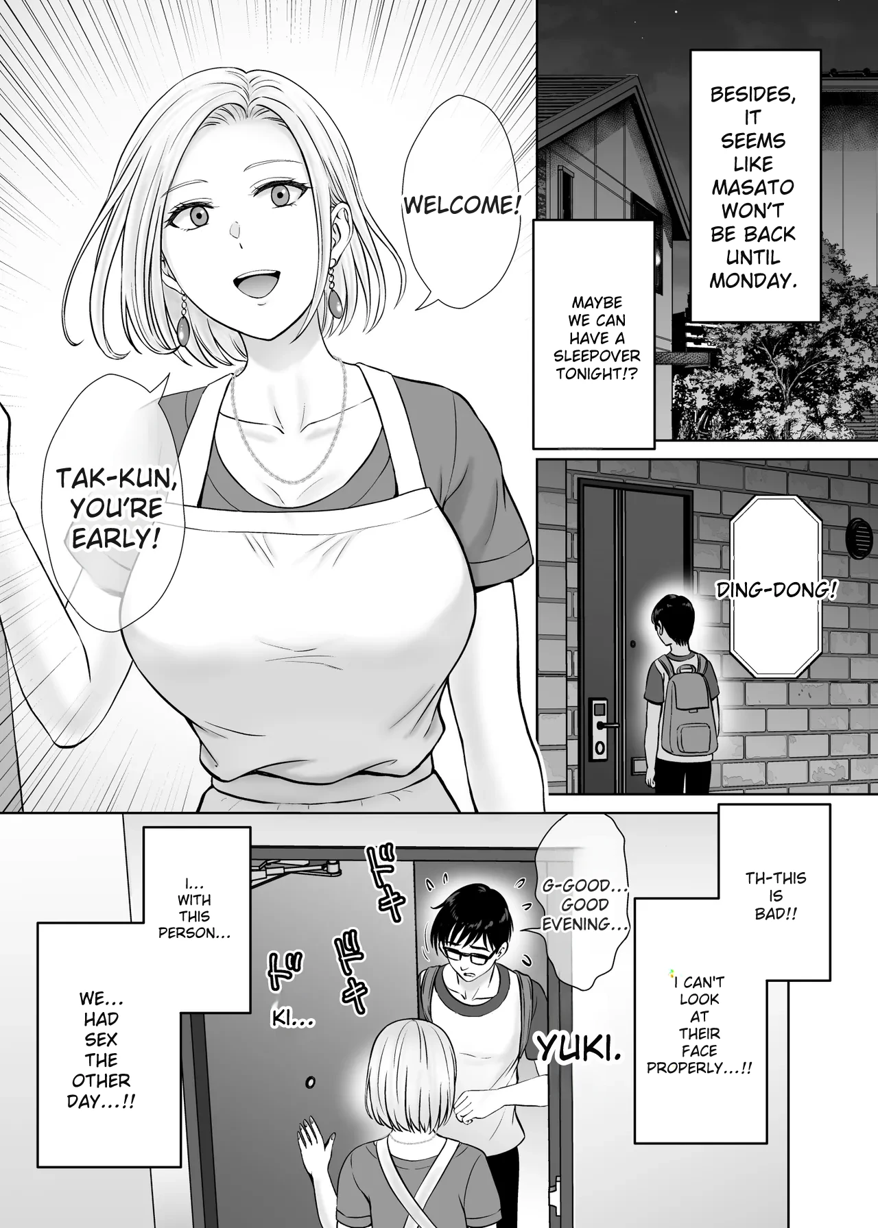 [Melon no Hoshiboshi (Hoshiduki Melon)]Haha Swapping 2 | Mother Swapping 2[English] [Digital] Page 12
