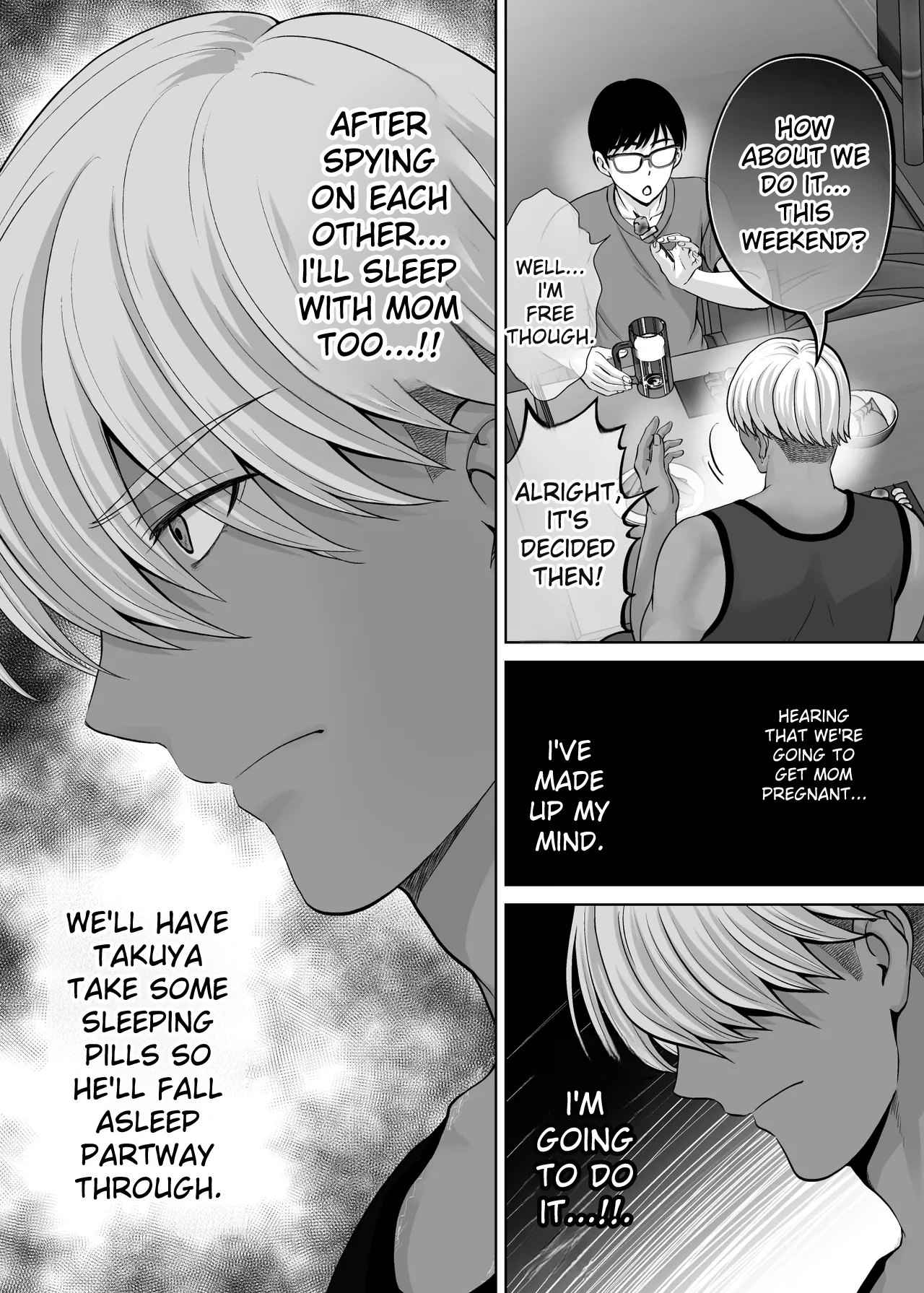 [Melon no Hoshiboshi (Hoshiduki Melon)]Haha Swapping 2 | Mother Swapping 2[English] [Digital] Page 121