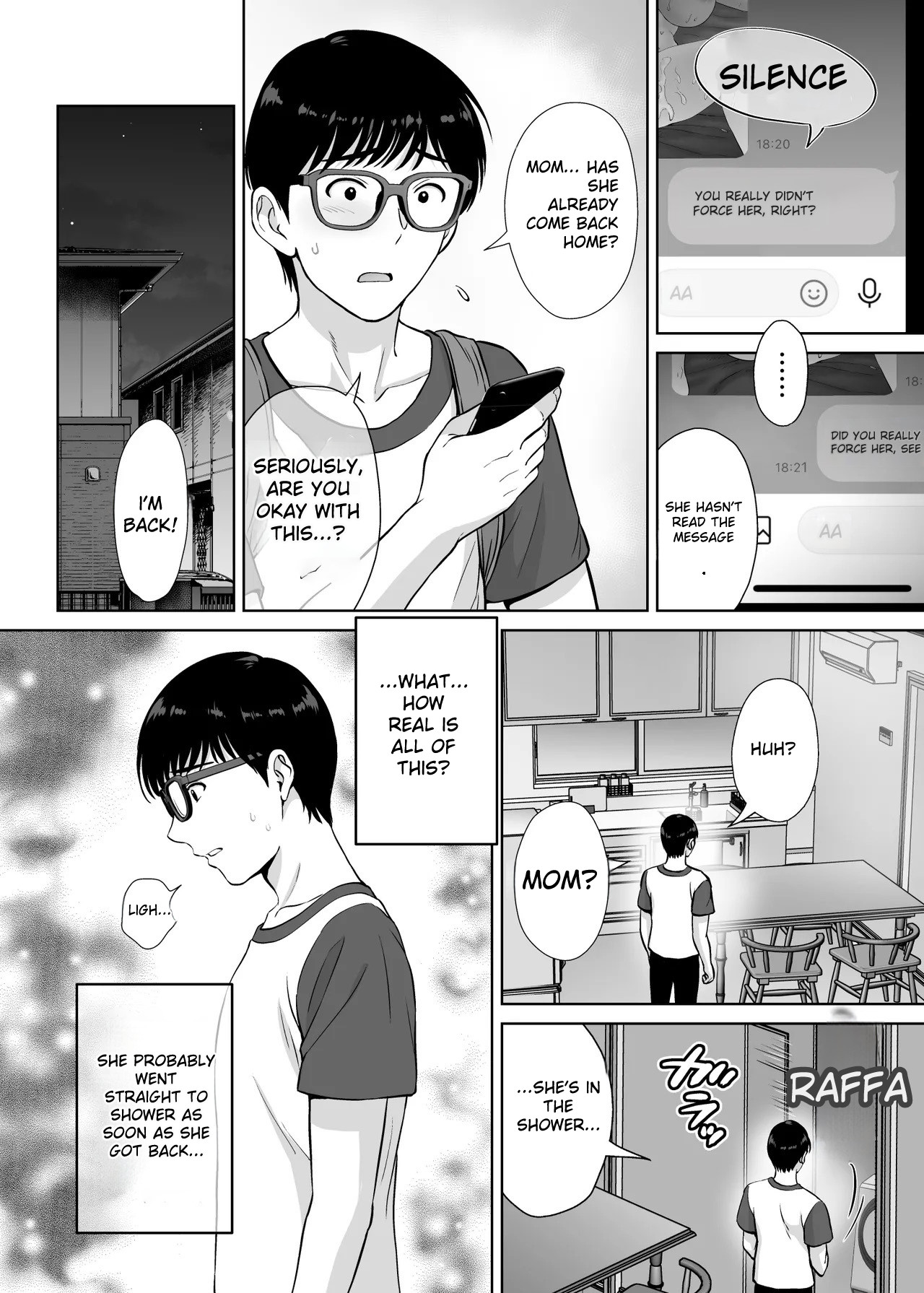 [Melon no Hoshiboshi (Hoshiduki Melon)]Haha Swapping 2 | Mother Swapping 2[English] [Digital] Page 3