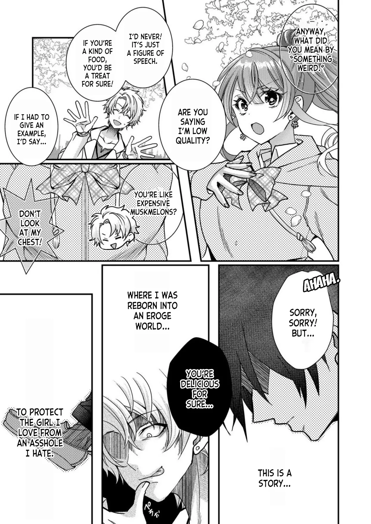 [Satsuki Asha, Mizuki Mizuki]Eroge Sekai ni Tensei Shita ore ga, Oshi e no ai de Netorare Hiroin o Shiawaseni Suru. ch.1-14[English] [desudesu] [Fated Circle] Page 27
