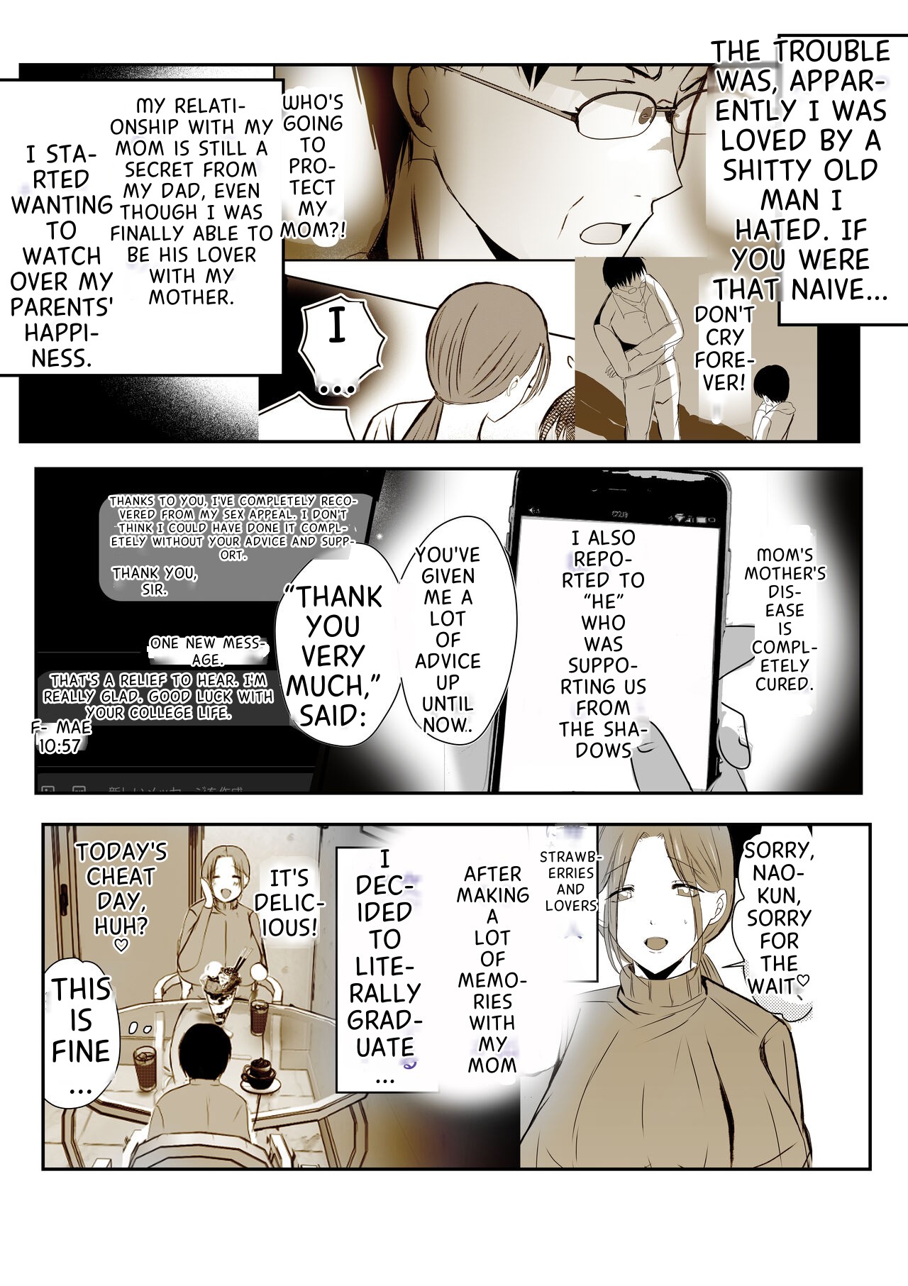 [Yamamoto Mugi]Soshite Kaa-san wa Ore no Ko o Haramu Bonyuu Kaa-san no Naka ni Modoritai Kanketsuhen Page 8