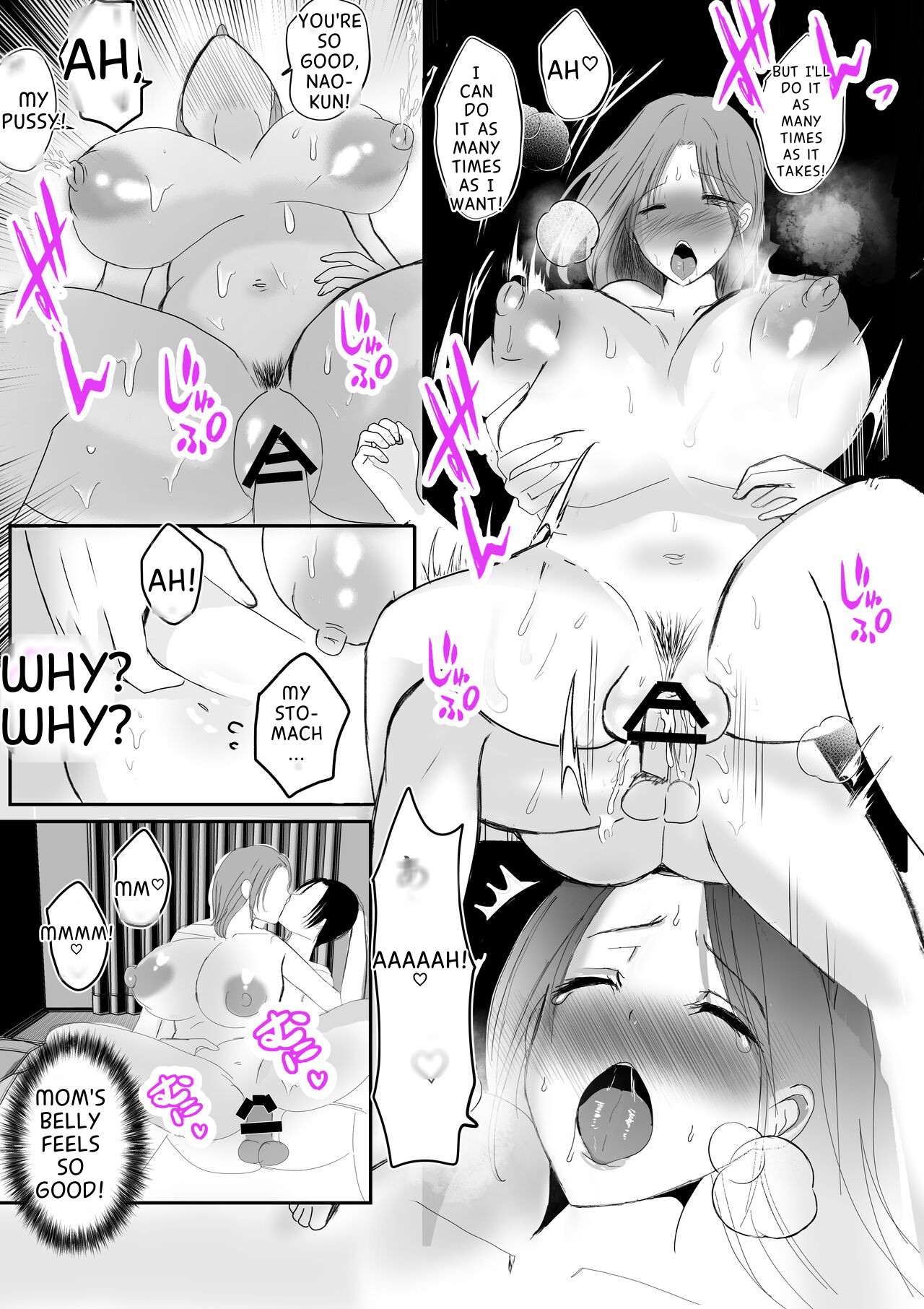 [Yamamoto Mugi]Soshite Kaa-san wa Ore no Ko o Haramu Bonyuu Kaa-san no Naka ni Modoritai Kanketsuhen Page 82