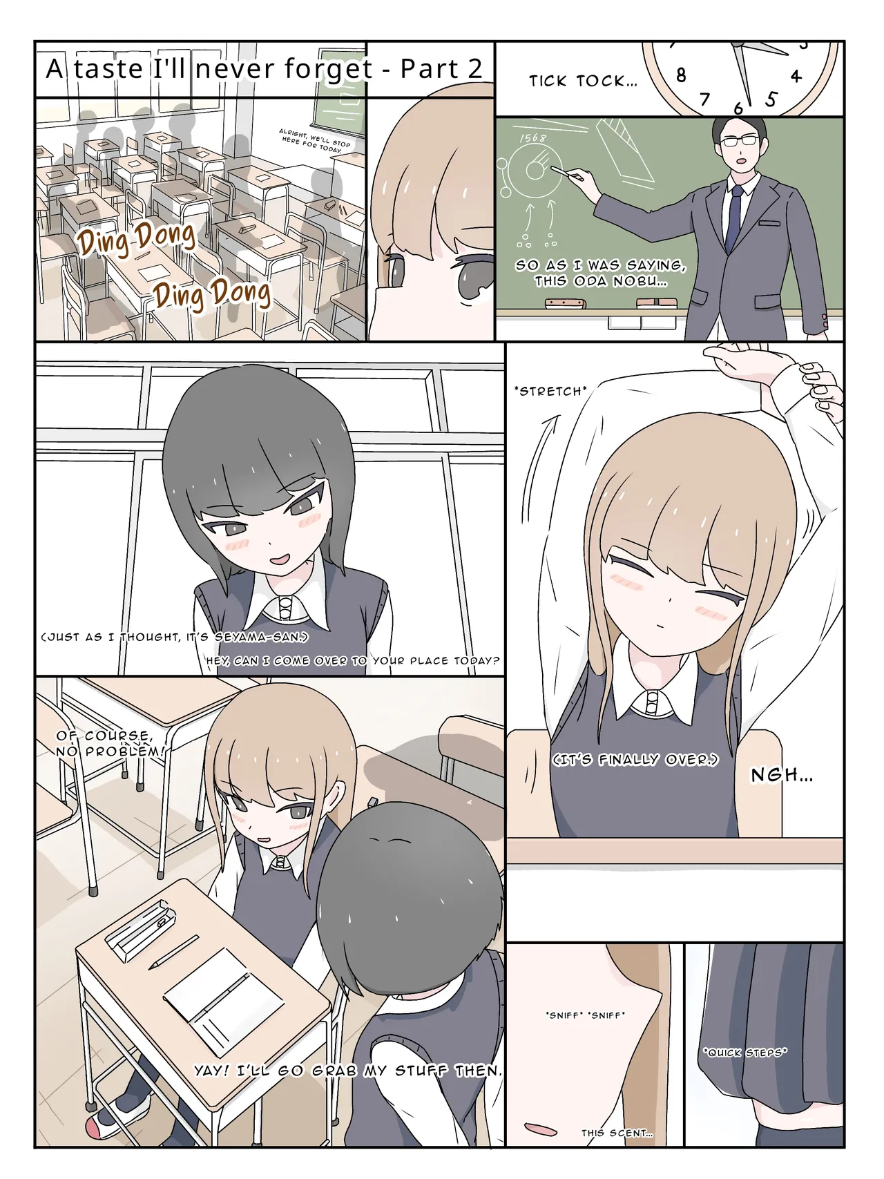 A taste you'll never forget - Mikurunomi(Part 2) Page 1