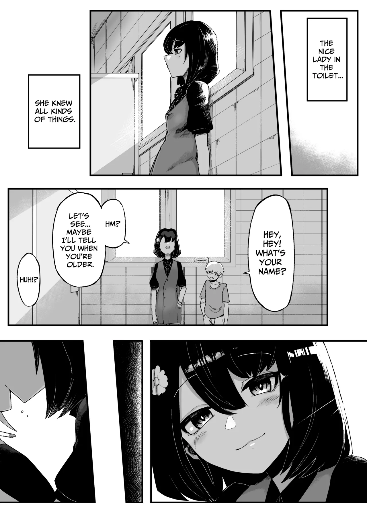 [Aimai no Wakusei (Nabatani Kinoko)]Toilet no Hanabirako-san | Hanako of the Toilet[English] [lethal dolphin] Page 11