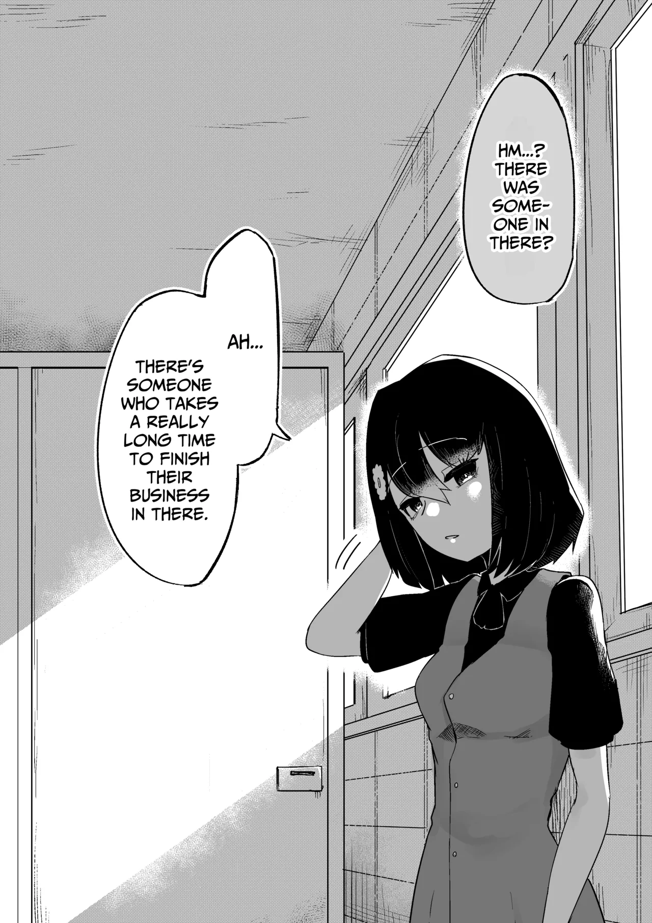[Aimai no Wakusei (Nabatani Kinoko)]Toilet no Hanabirako-san | Hanako of the Toilet[English] [lethal dolphin] Page 38