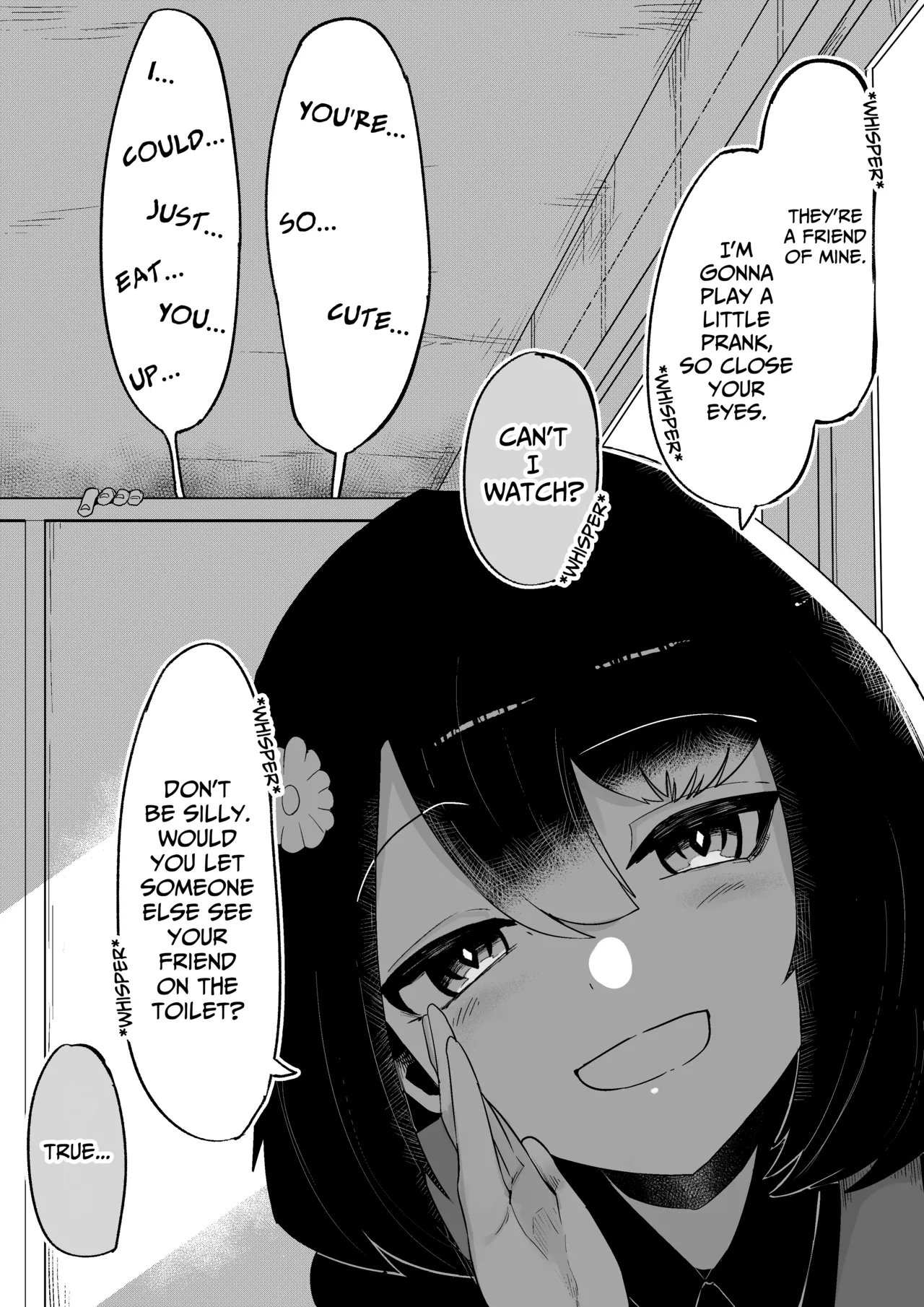 [Aimai no Wakusei (Nabatani Kinoko)]Toilet no Hanabirako-san | Hanako of the Toilet[English] [lethal dolphin] Page 39