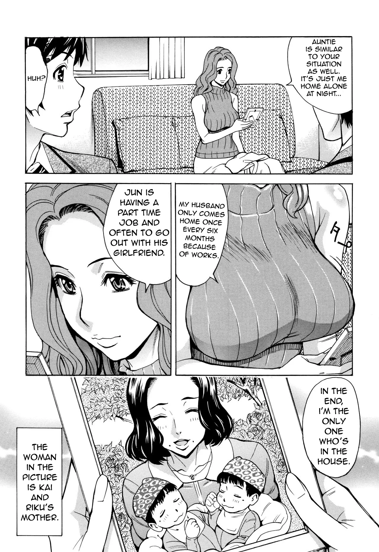 [Makibe Kataru]Oba-san dakedo, Daite Hoshii Ch.8[English] Page 9