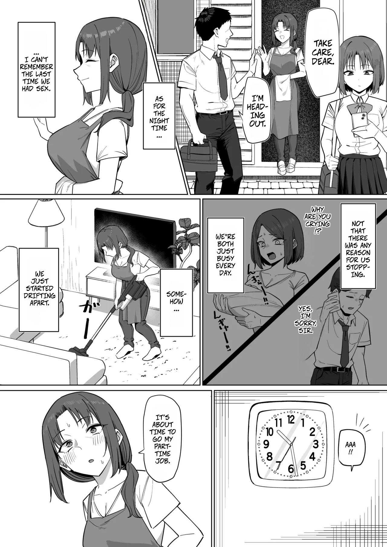 [MM]With The Housewife At My Part-Time Job 1-2 -- Baito saki no hitozuma to Page 11
