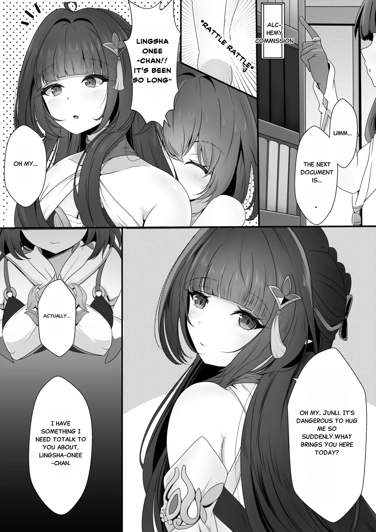 [Nishitsukasa Hajime]Soumei Datta Lingsha-san[English] Page 1