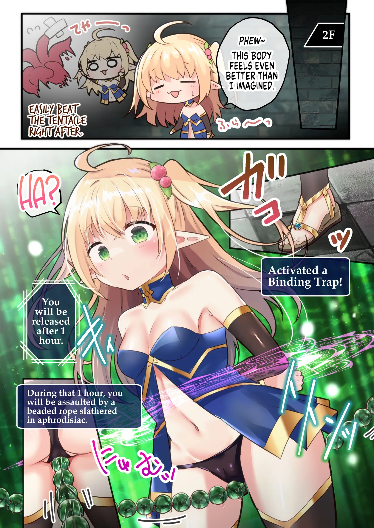 [Yumemimochi Honpo (Bangetsu Setsuka)]Sekkaku Eroge ni TS Tensei Shita node Ero Trap Dungeon ni Mogurimasu | I Finally Got TS Reborn in a Porn Game and Dove Right into its Ero Trap Dungeon![English] [GTF] [Digital] Page 10