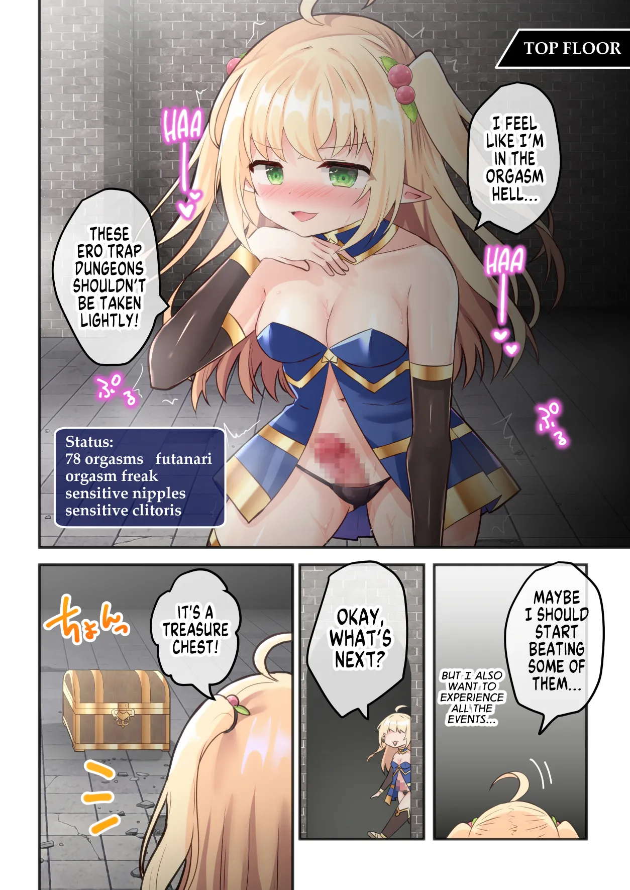 [Yumemimochi Honpo (Bangetsu Setsuka)]Sekkaku Eroge ni TS Tensei Shita node Ero Trap Dungeon ni Mogurimasu | I Finally Got TS Reborn in a Porn Game and Dove Right into its Ero Trap Dungeon![English] [GTF] [Digital] Page 18