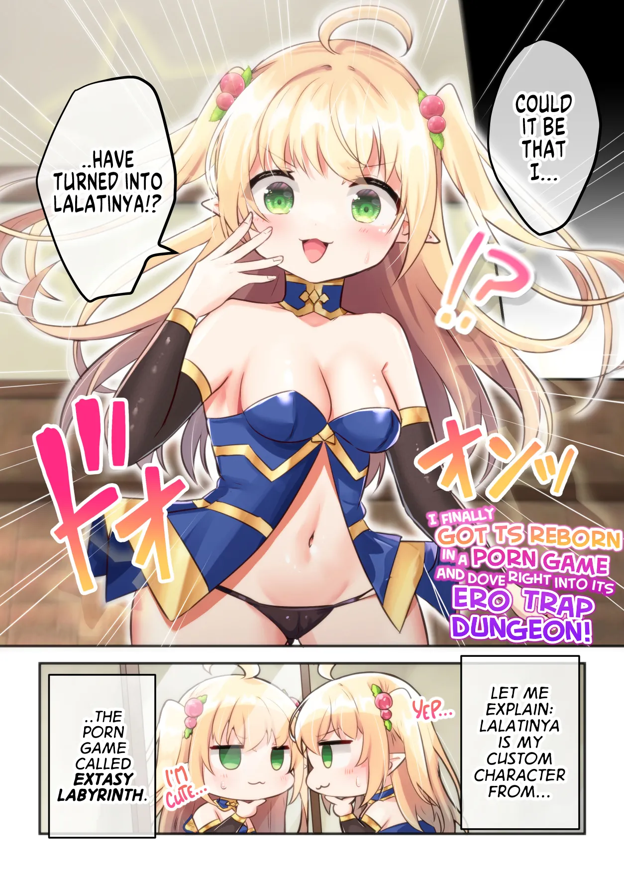 [Yumemimochi Honpo (Bangetsu Setsuka)]Sekkaku Eroge ni TS Tensei Shita node Ero Trap Dungeon ni Mogurimasu | I Finally Got TS Reborn in a Porn Game and Dove Right into its Ero Trap Dungeon![English] [GTF] [Digital] Page 4