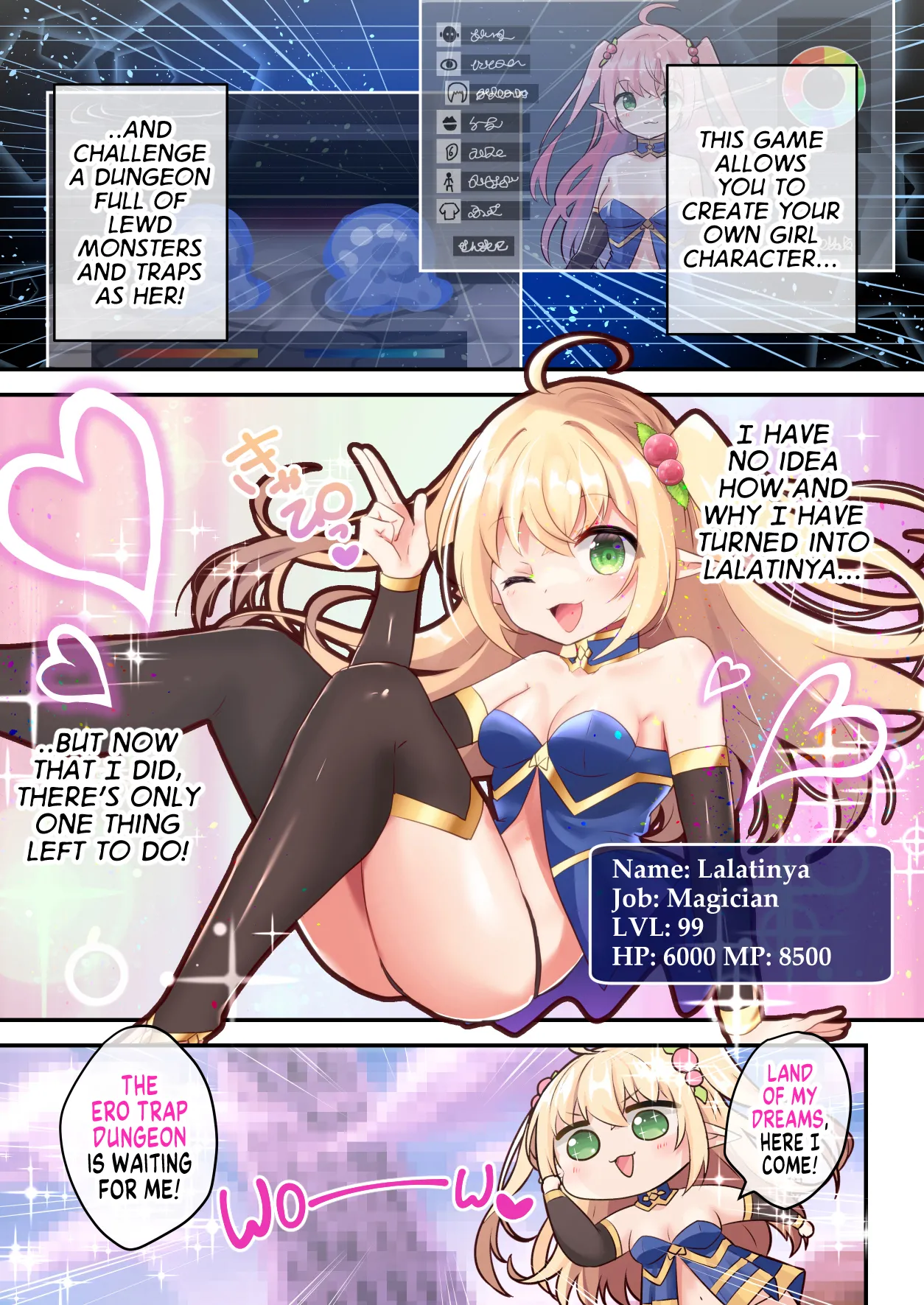 [Yumemimochi Honpo (Bangetsu Setsuka)]Sekkaku Eroge ni TS Tensei Shita node Ero Trap Dungeon ni Mogurimasu | I Finally Got TS Reborn in a Porn Game and Dove Right into its Ero Trap Dungeon![English] [GTF] [Digital] Page 5