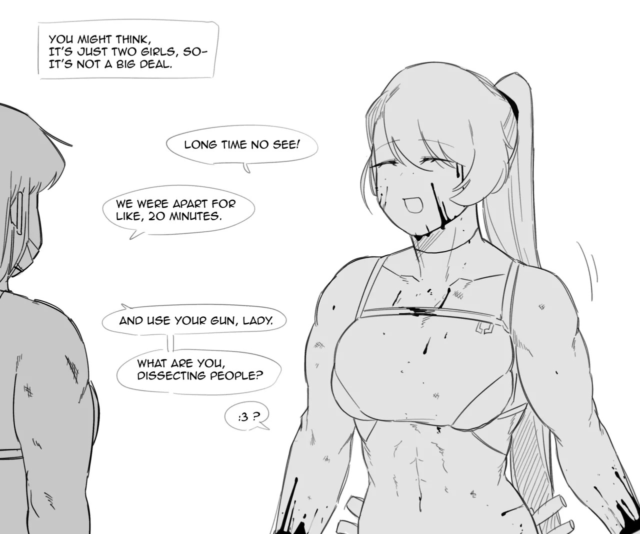 [Oddsnail]Buff Girl×Fetishism[English] Page 15