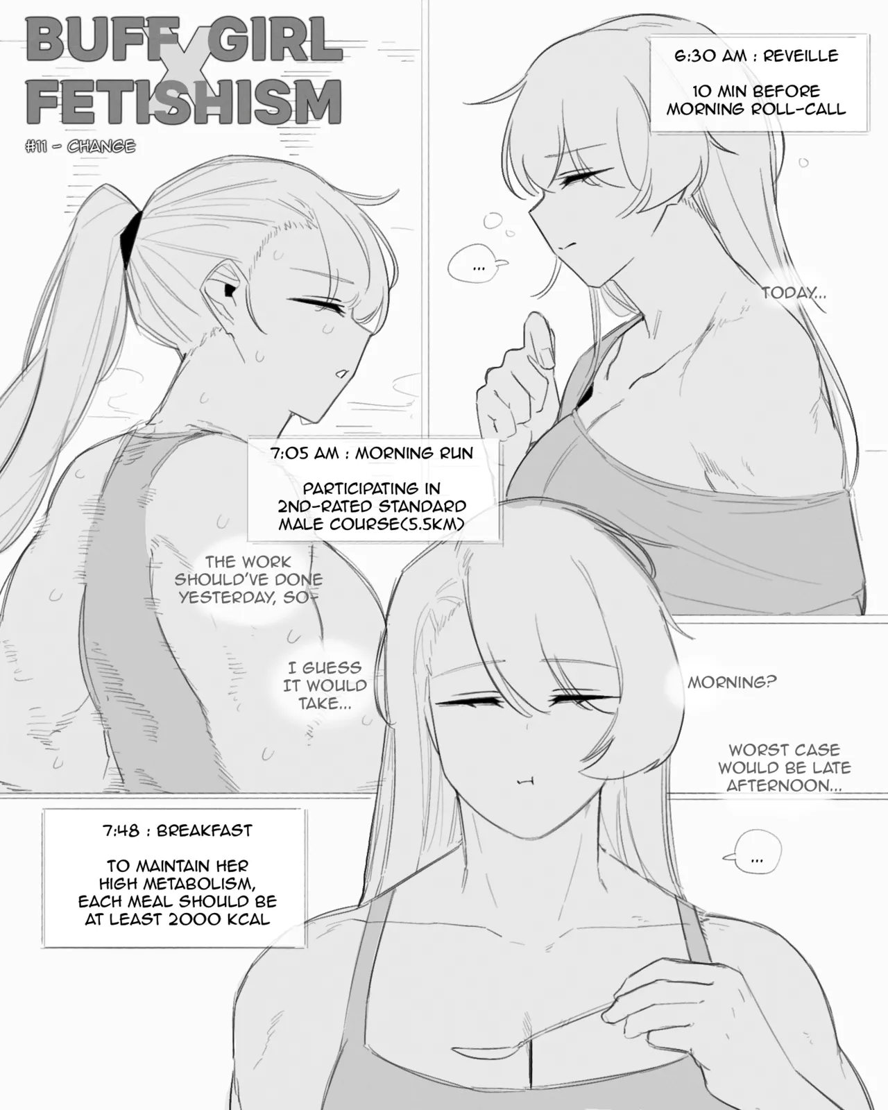 [Oddsnail]Buff Girl×Fetishism[English] Page 151