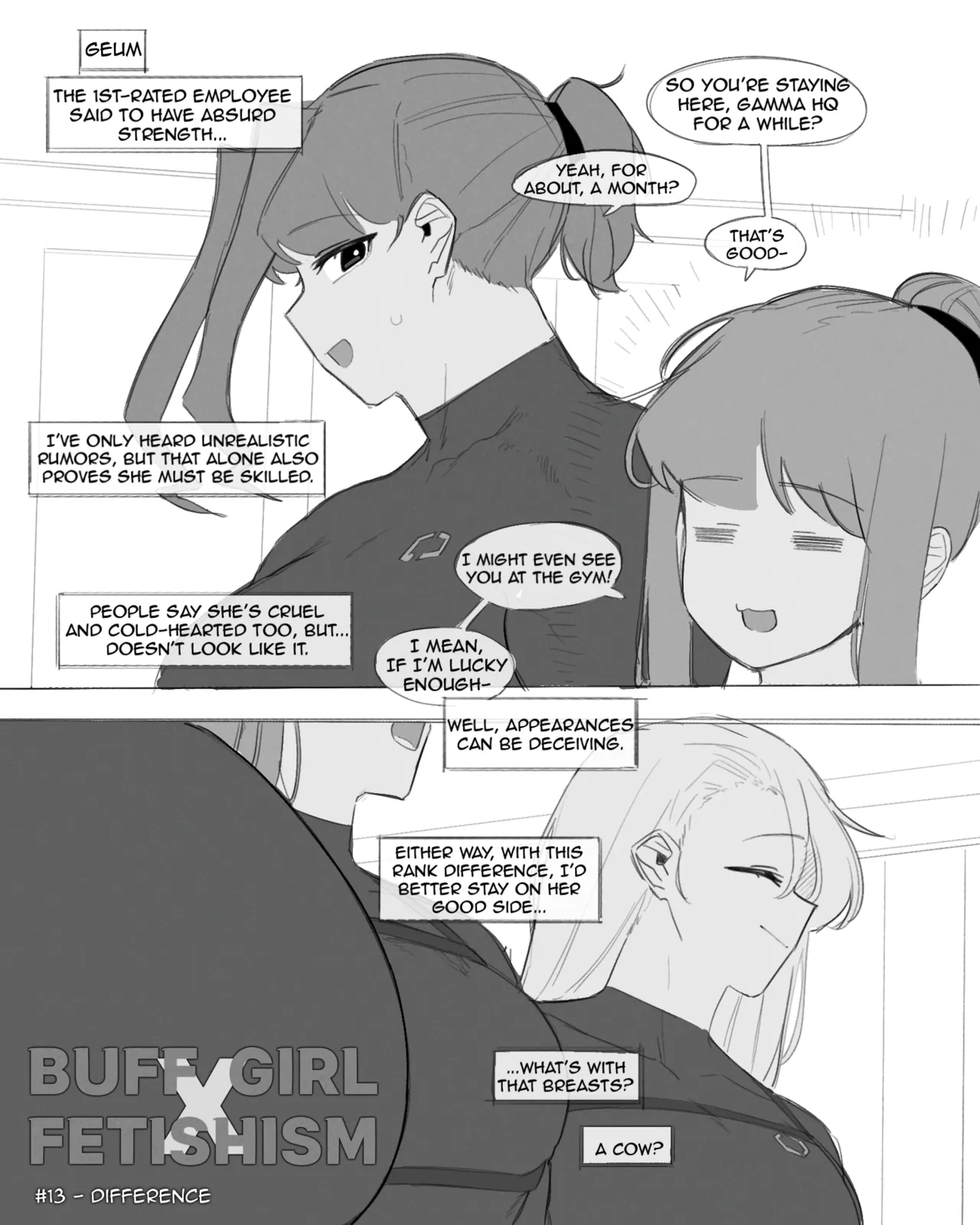 [Oddsnail]Buff Girl×Fetishism[English] Page 164
