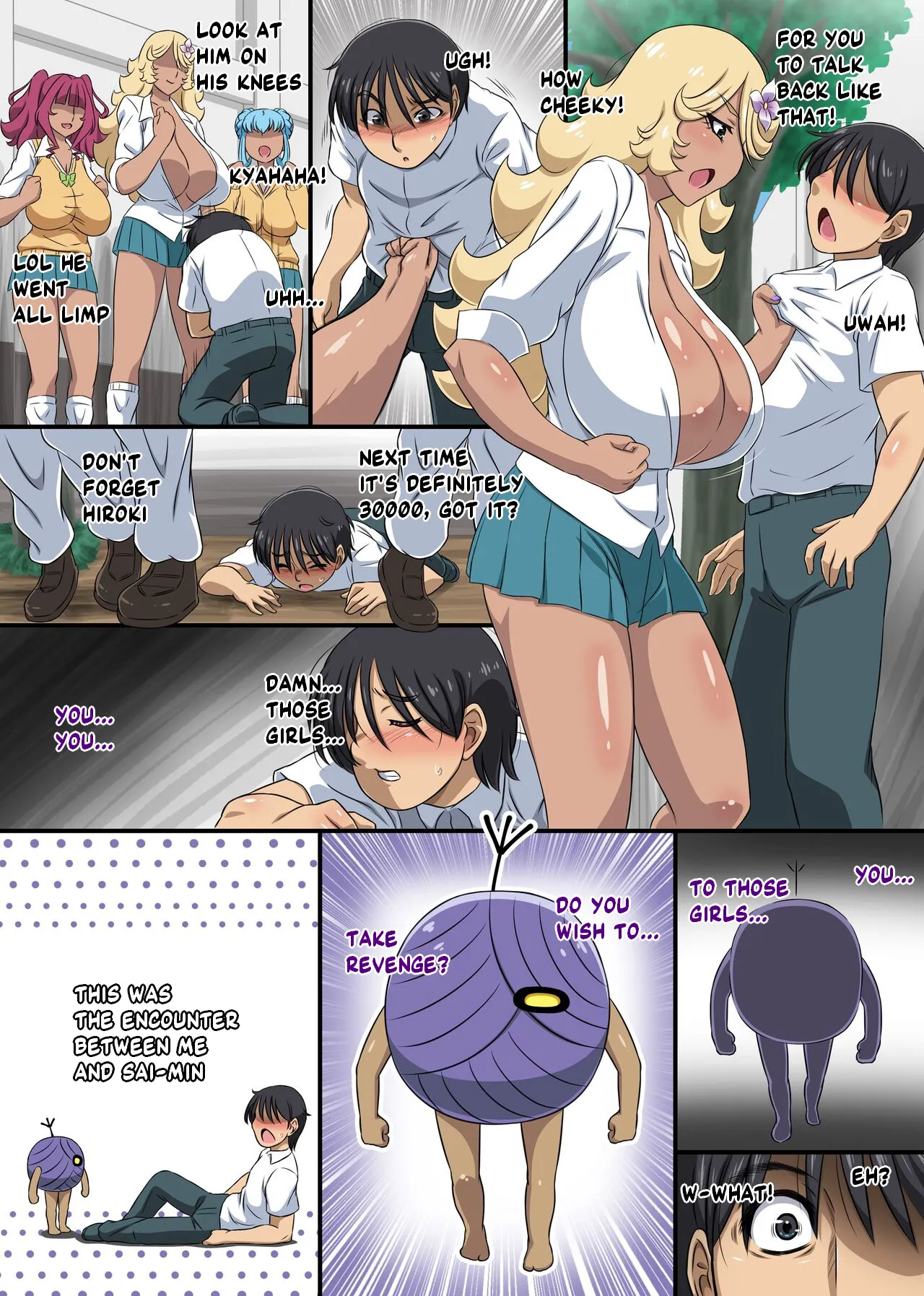 [Execio (Yukimaru.)]Totsuzen, Saimin Nouryoku ga Kaika Shita node Ijimekko Yankee to Akogare no Onna Kyoushi no Bakunyuu o Fukujuu Sasechatta Hanashi | After Discovering My Hypnotic Powers I Forced the School Bullies and My Busty Teachers to Submit to Me[English] [RScott] Page 4