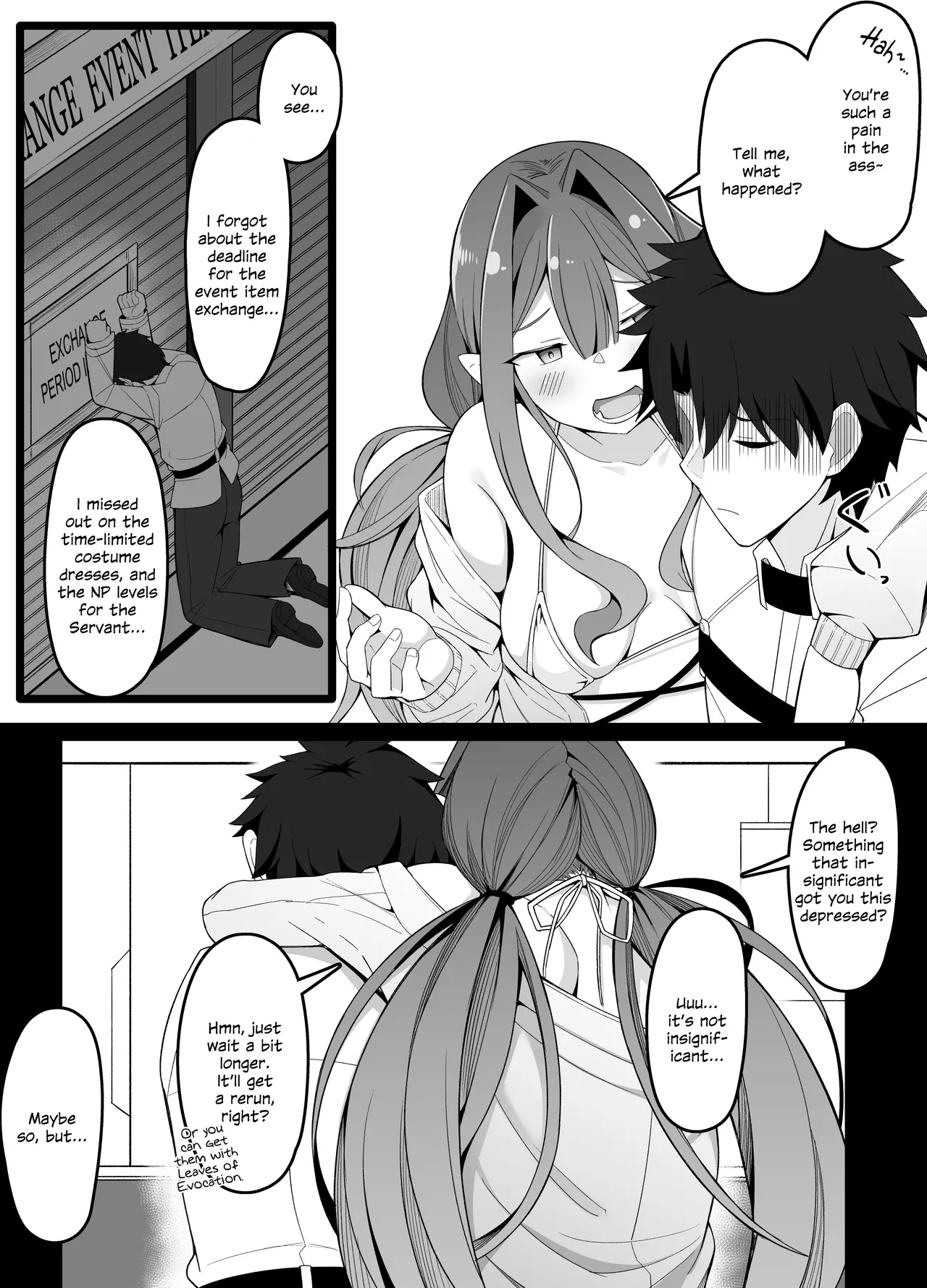 [Corundum]Ochikonderu Master o Genki Tsukeru (Chokkyuu) Baobhan Sith(Fate/Grand Order) [English] [SDTLs] Page 2