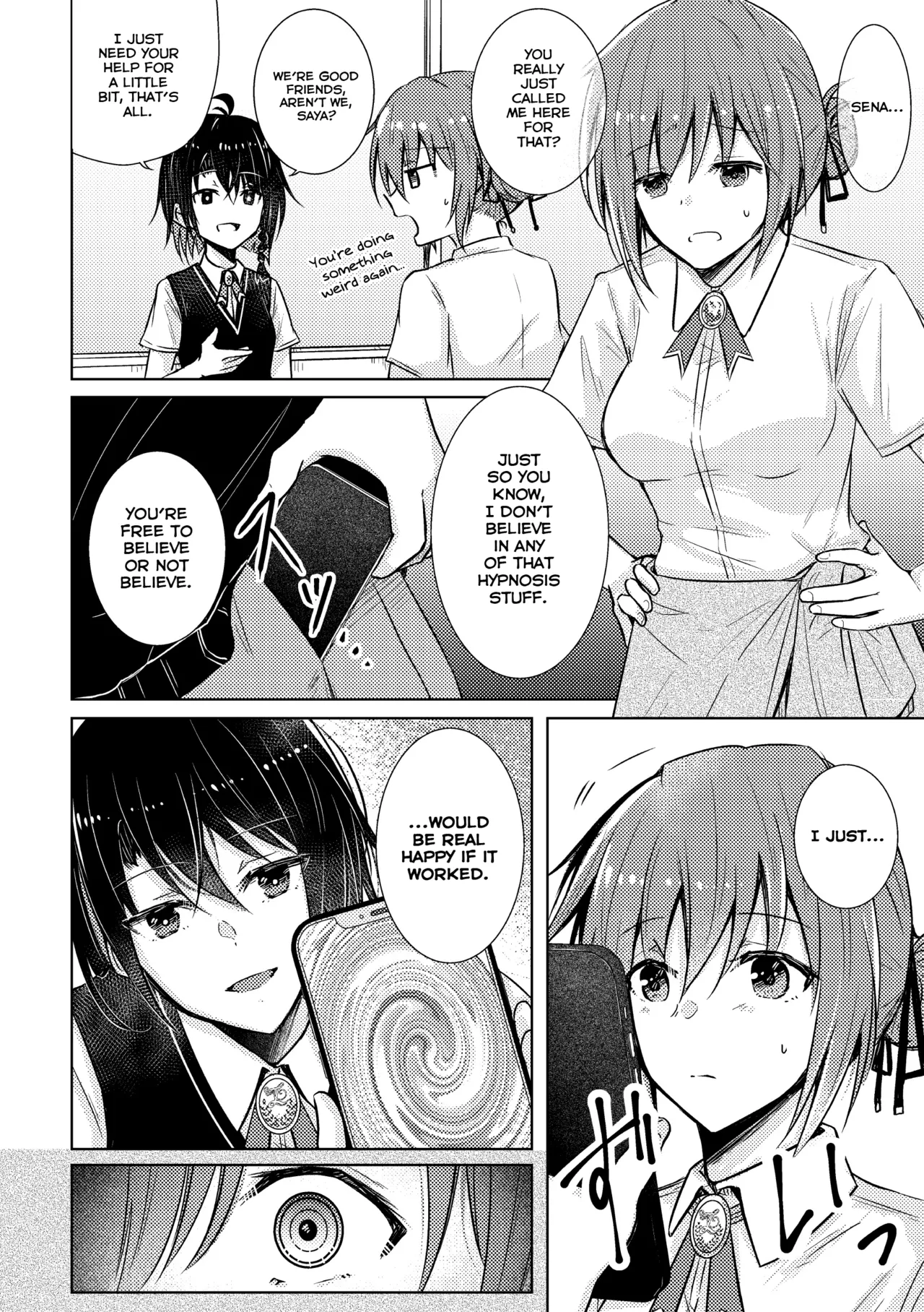 [Haz]Hypnosis Caress(2D Comic Magazine Yuri Saimin Vol. 1) [English] [Digital] Page 2